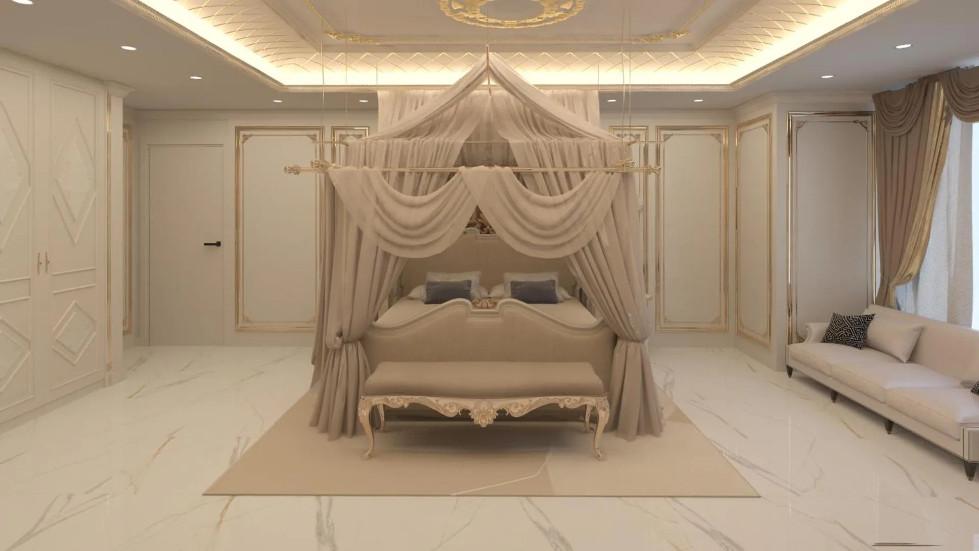 Bed in Grand Plaza Hotel Hanoi