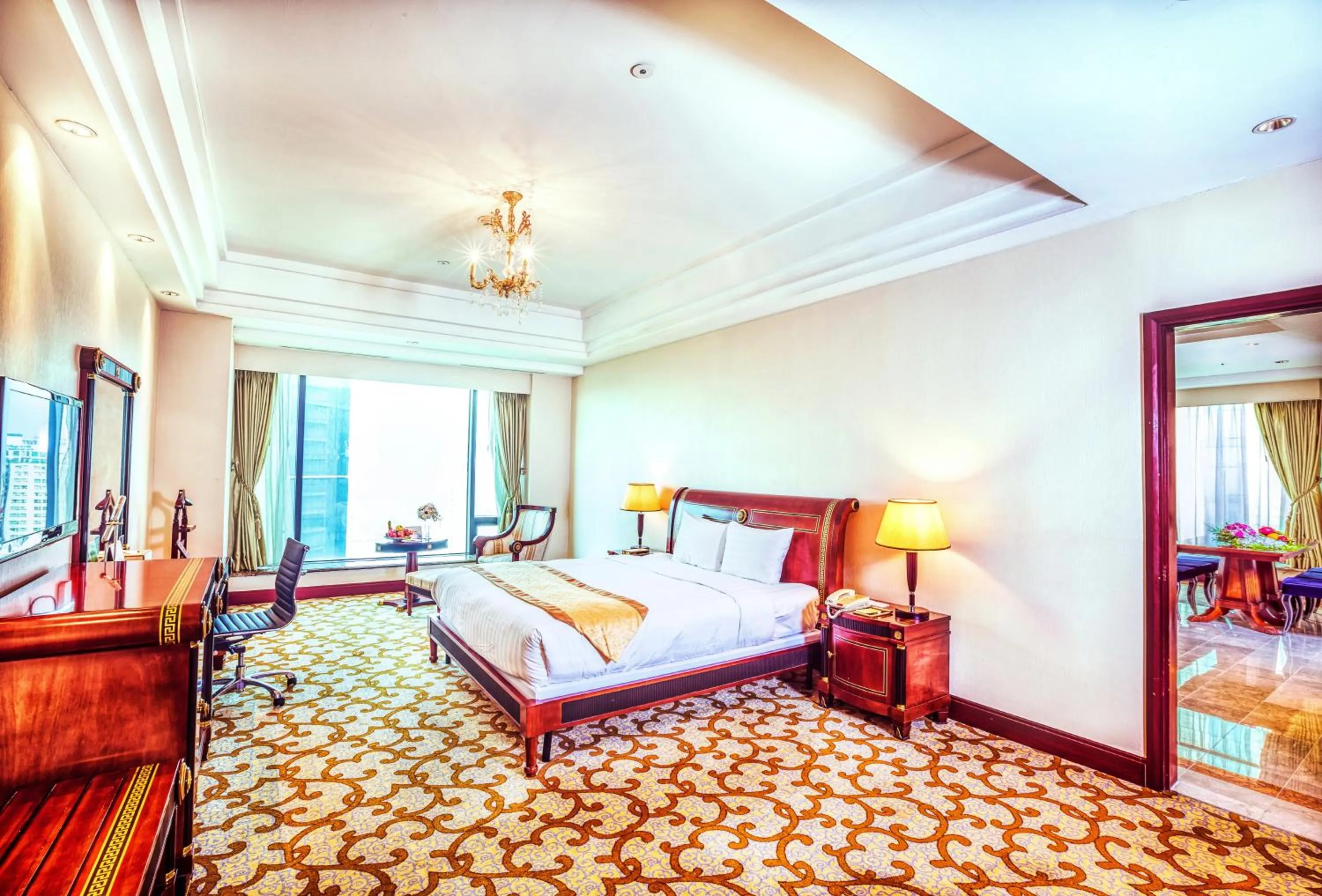 Bedroom, Bed in Grand Plaza Hotel Hanoi