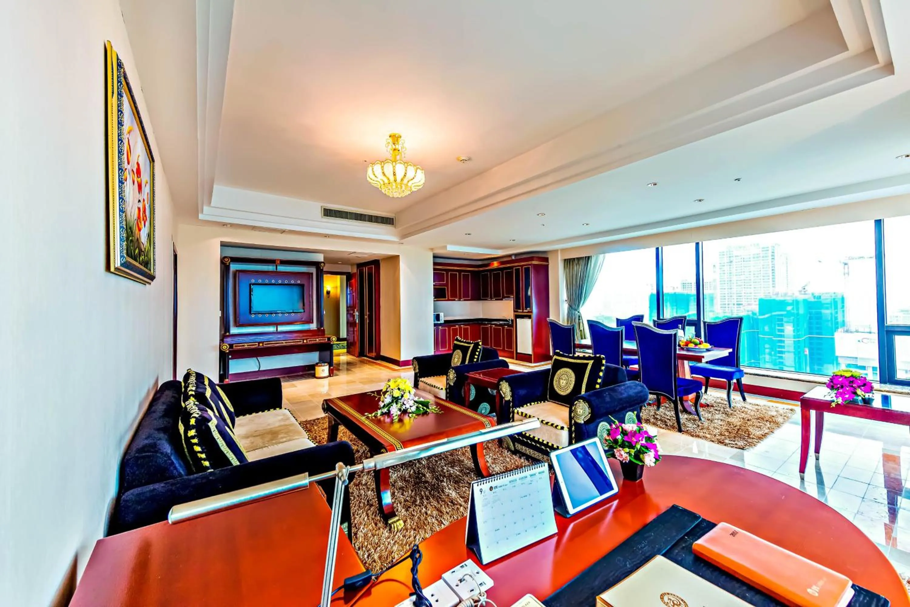 Living room in Grand Plaza Hotel Hanoi
