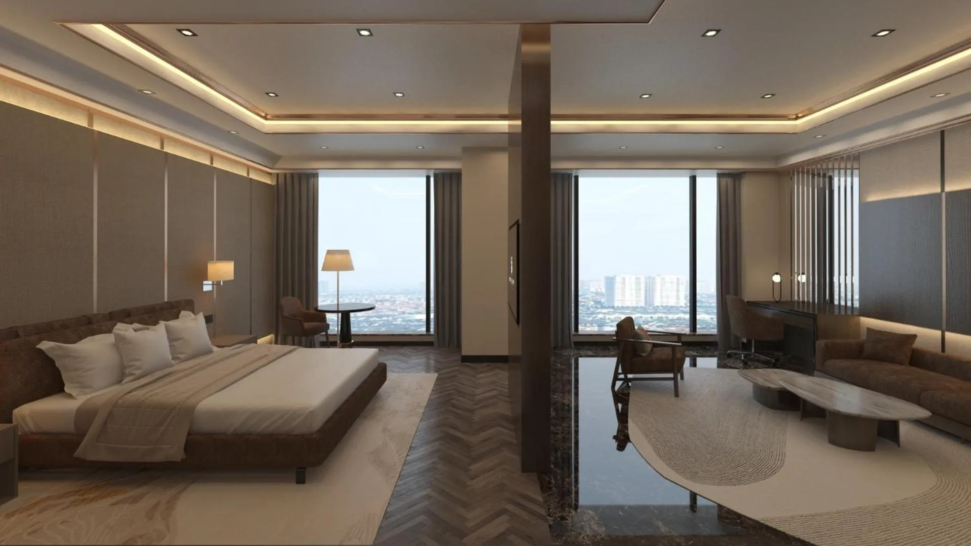 Bedroom, Bed in Grand Plaza Hotel Hanoi