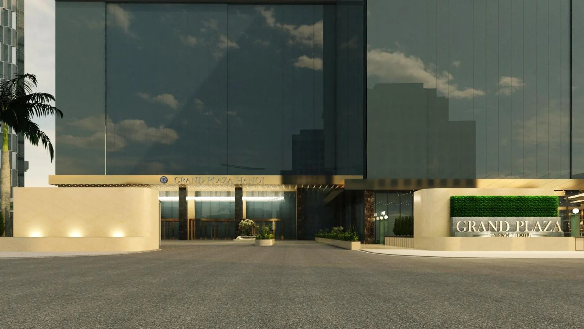 Property building in Grand Plaza Hotel Hanoi