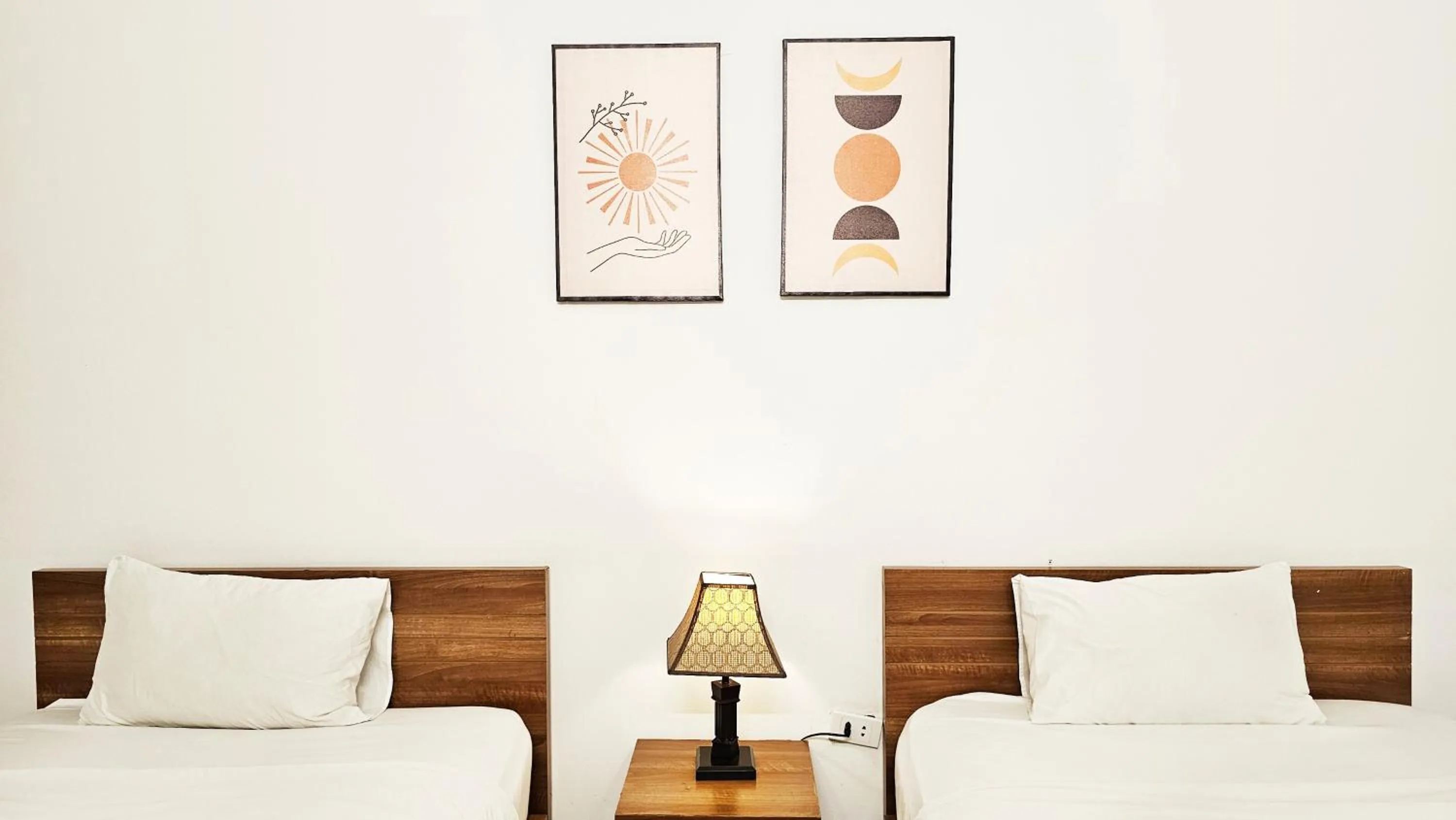 Bed in Especen Hotel