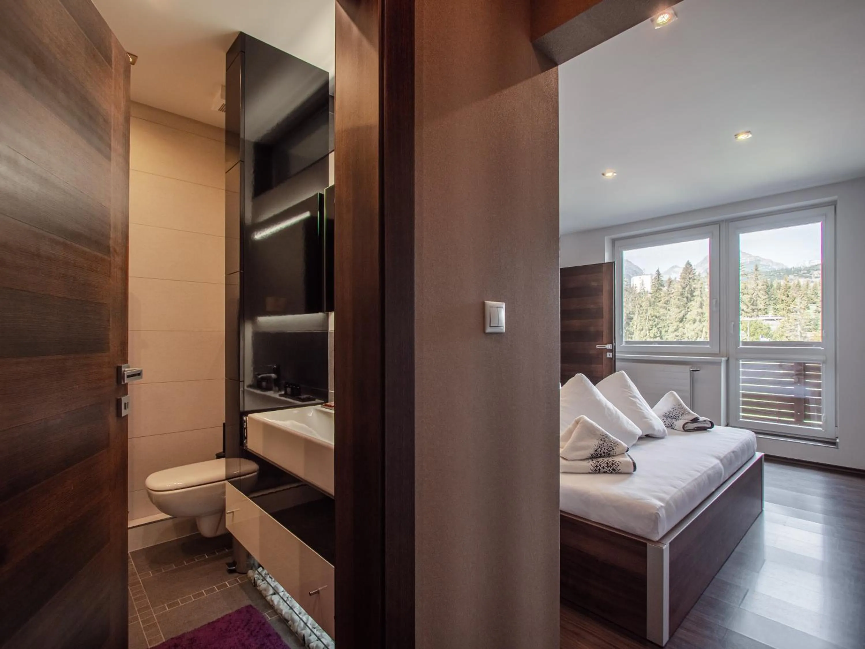Bathroom, Bed in Apartman Patris 33