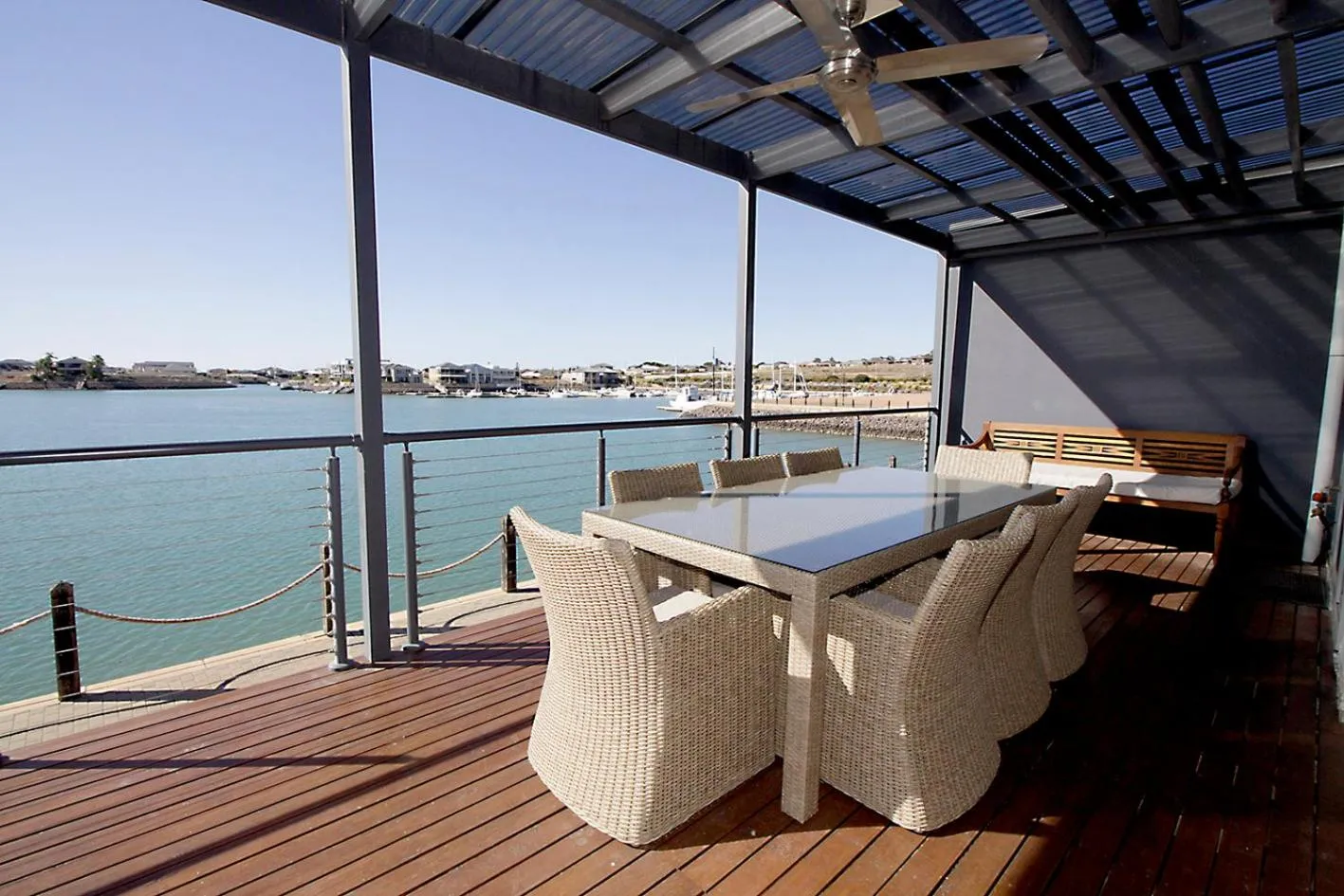 Balcony/Terrace in Wallaroo Marina Apartments