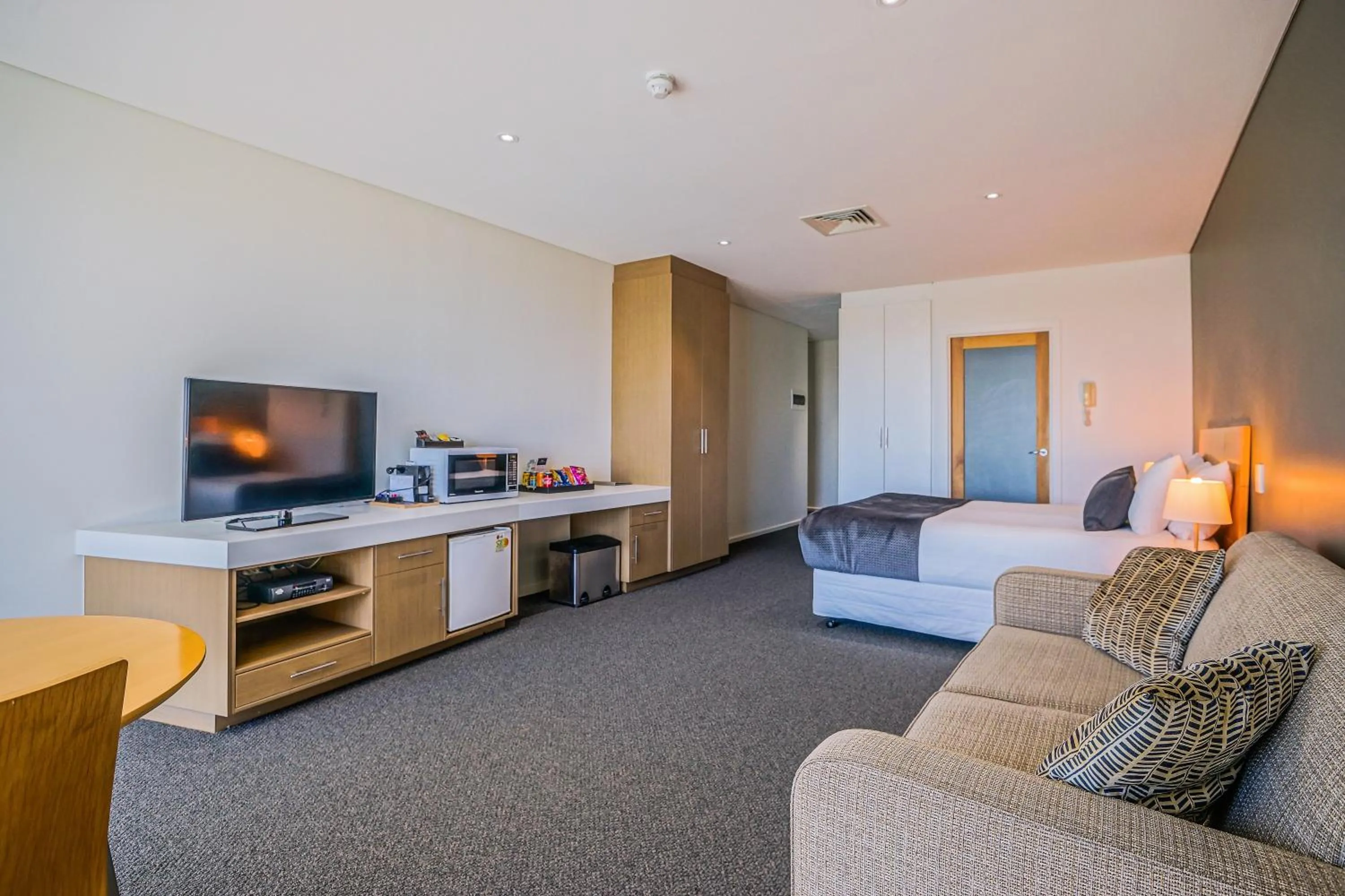 Living room in Wallaroo Marina Apartments