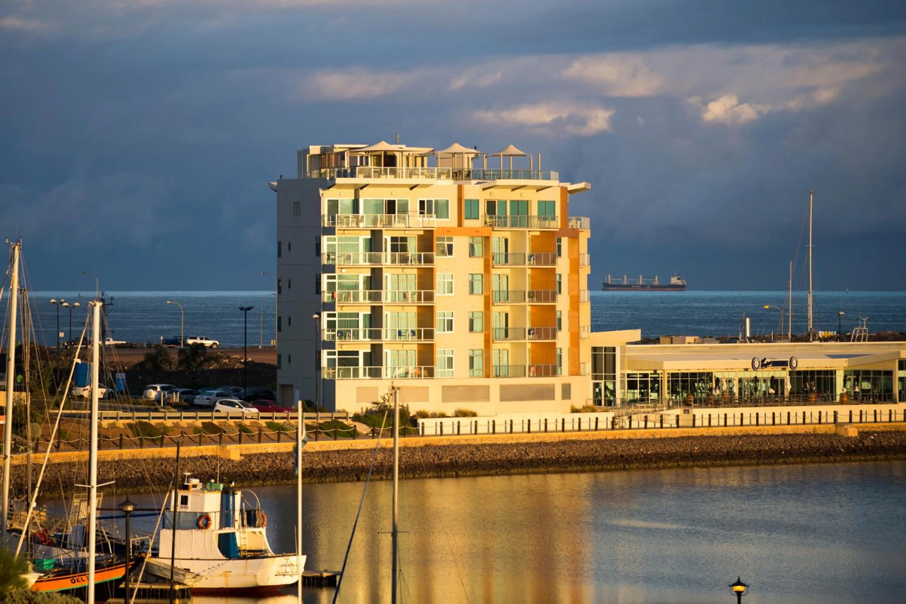 Property building in Wallaroo Marina Apartments