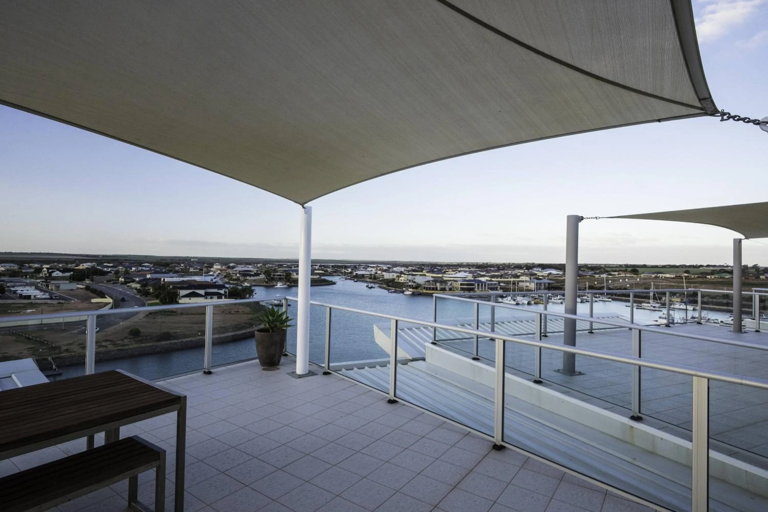 Balcony/Terrace in Wallaroo Marina Apartments