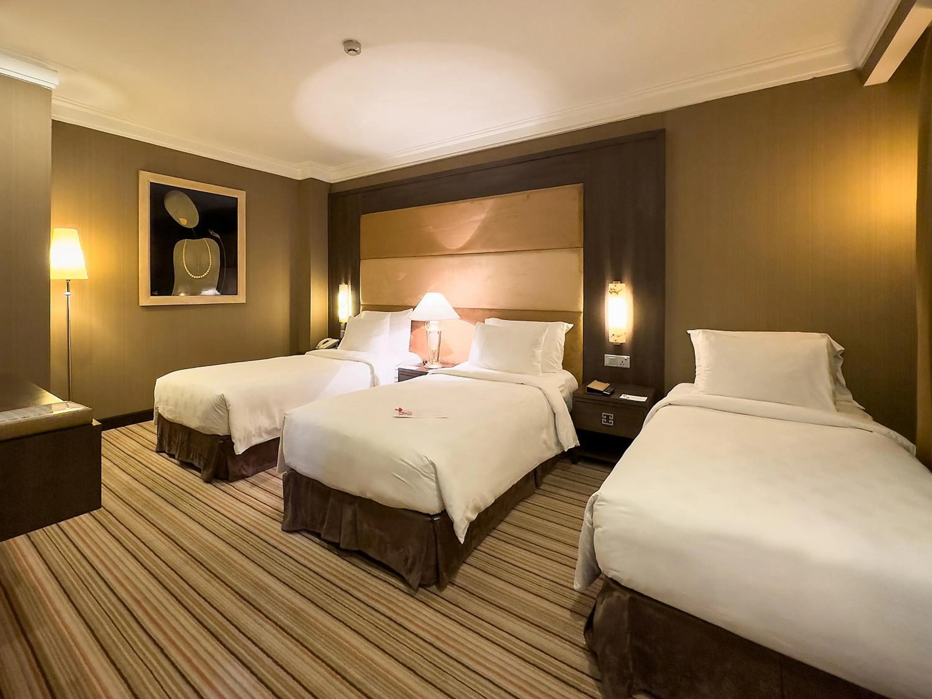 Bed in Silk Path Hotel Hanoi