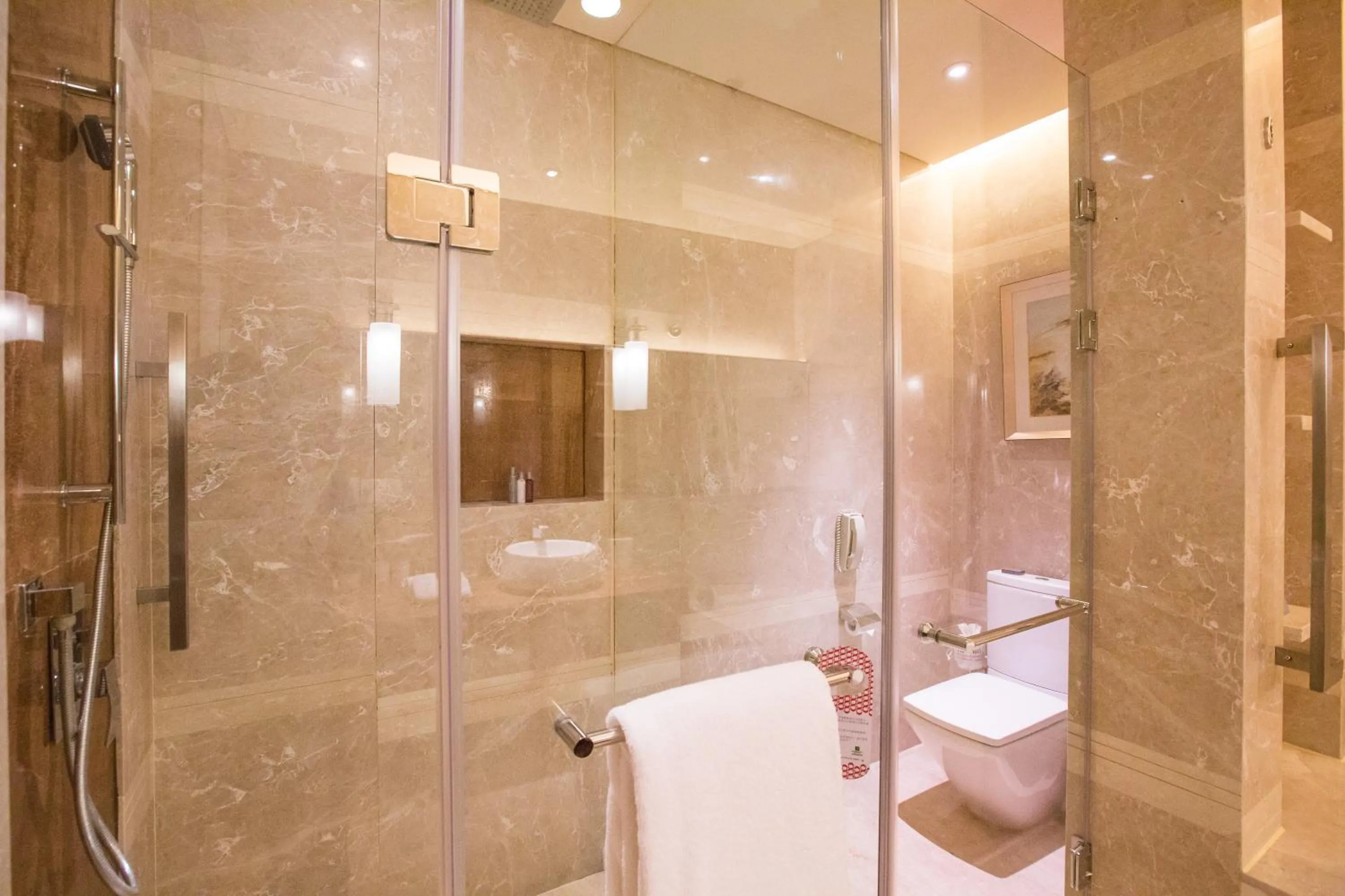 Toilet in Marriott Executive Apartment Tianjin Lakeview