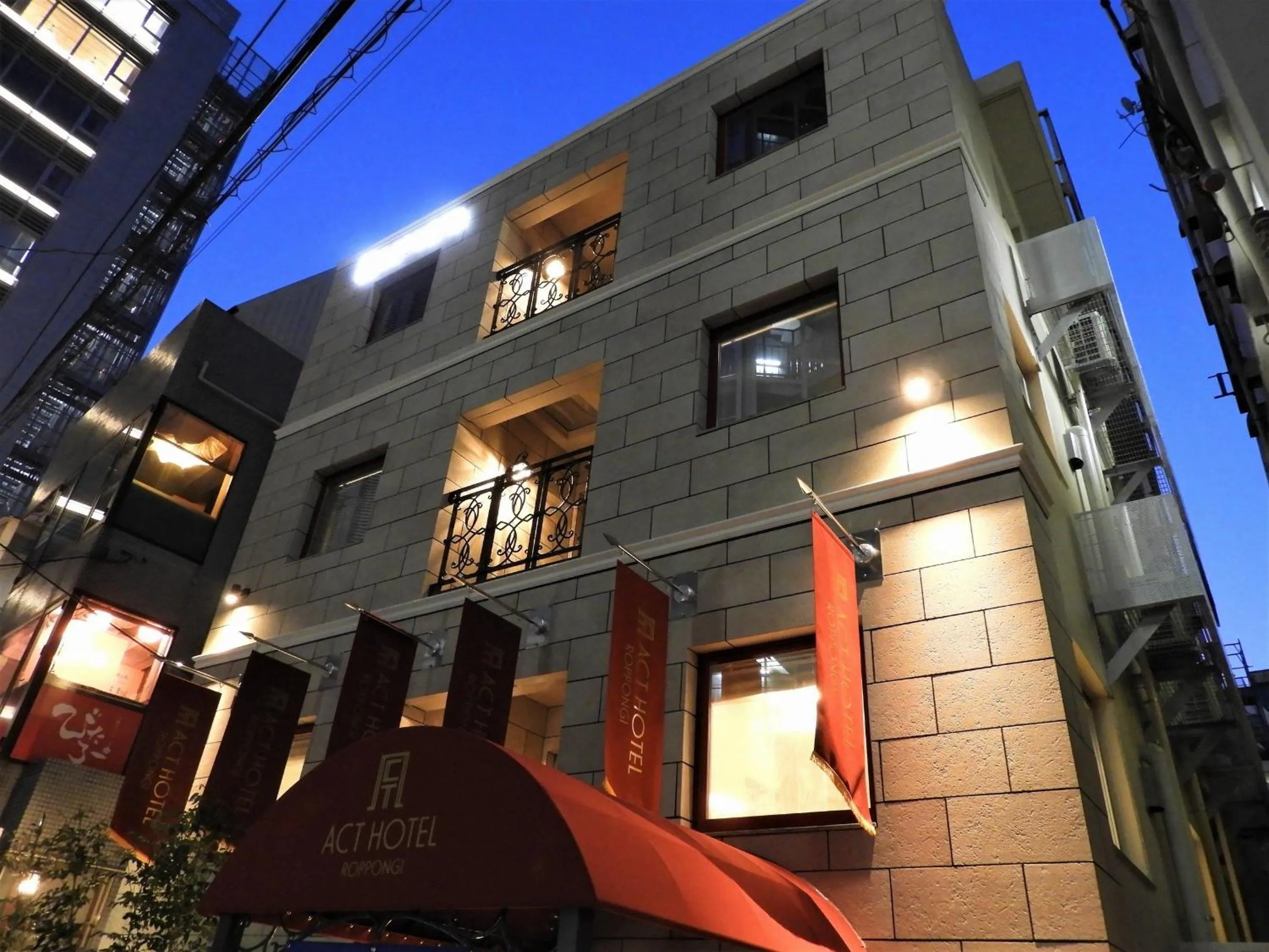 Property building in Act Hotel Roppongi