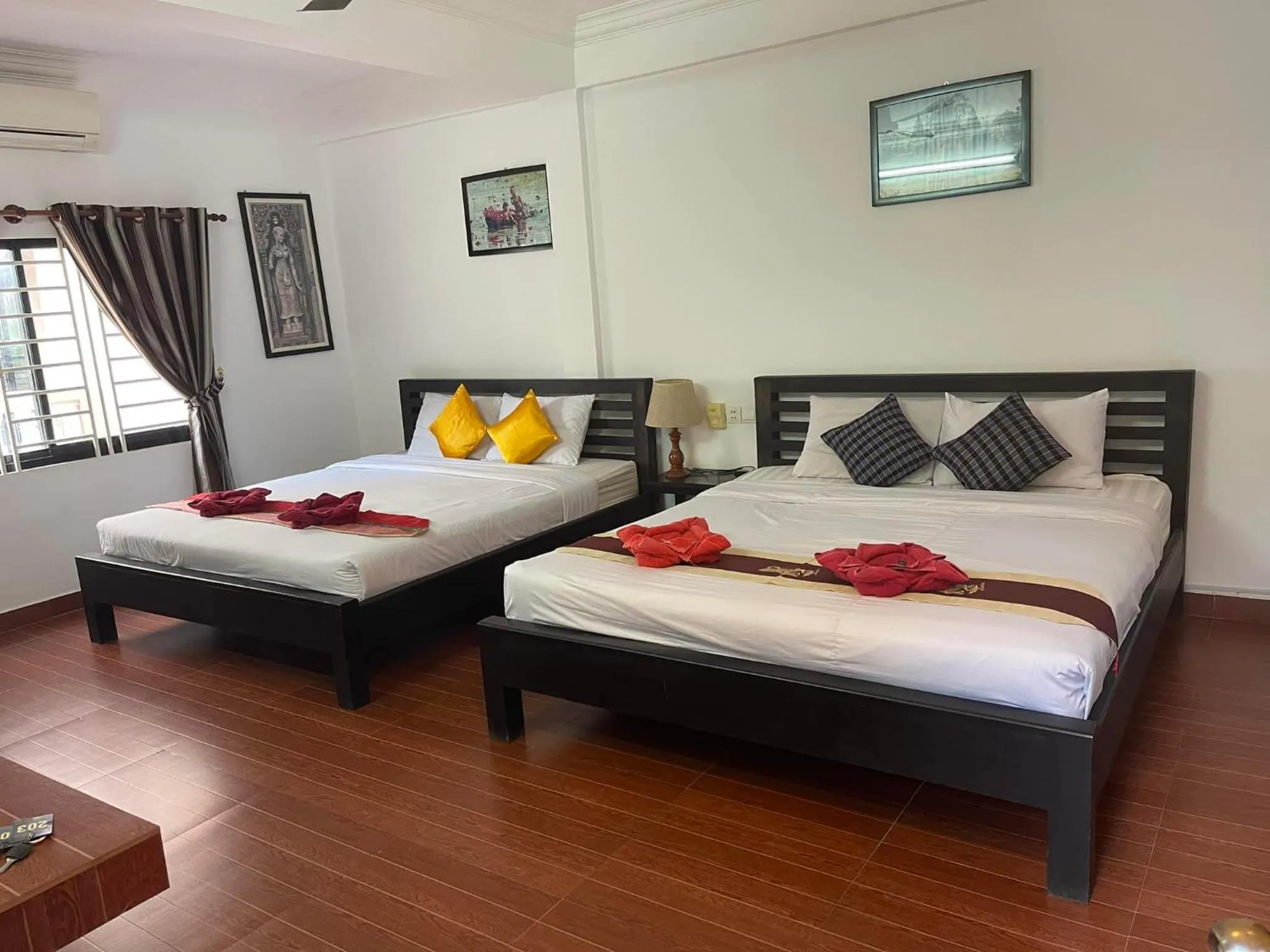 Bed in Victory Guest House