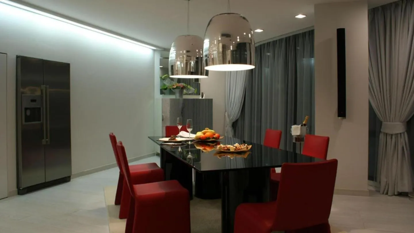 Dining area in Astera Hotel & Spa with FREE PRIVATE BEACH