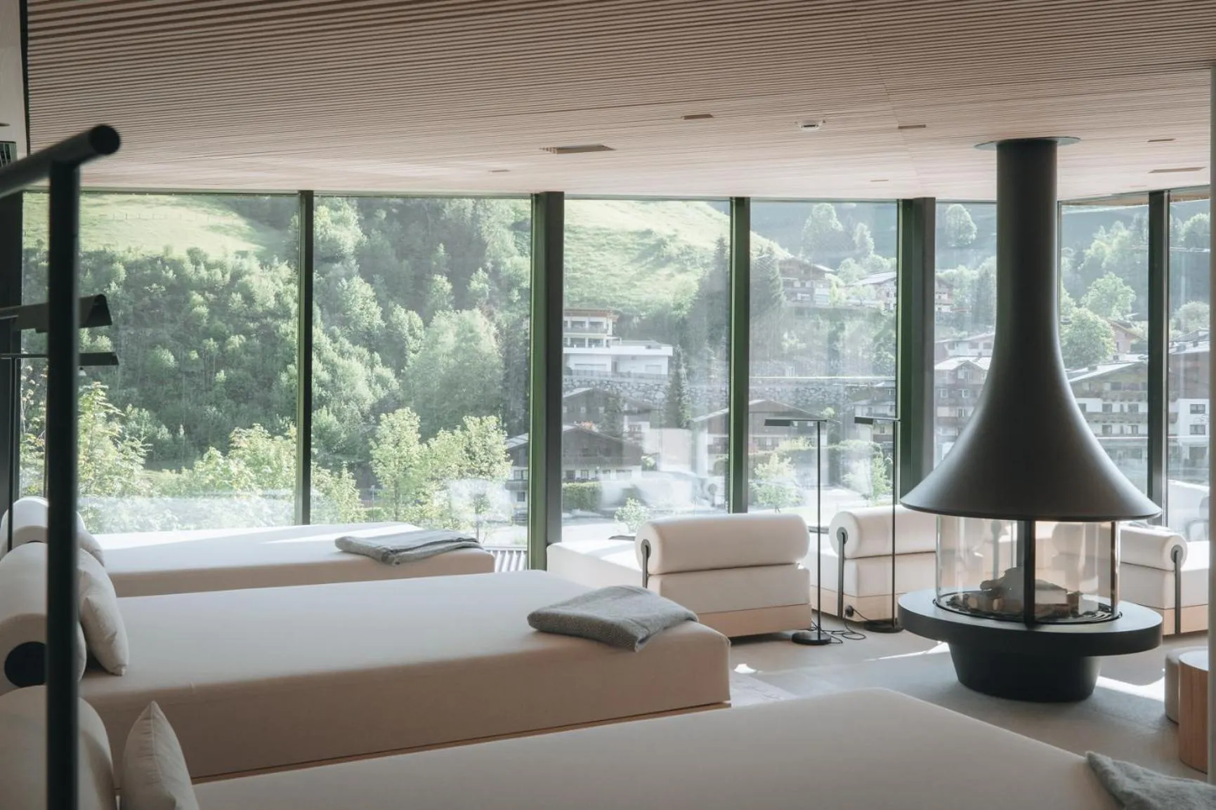 Sauna, Bed in Haus Jausern