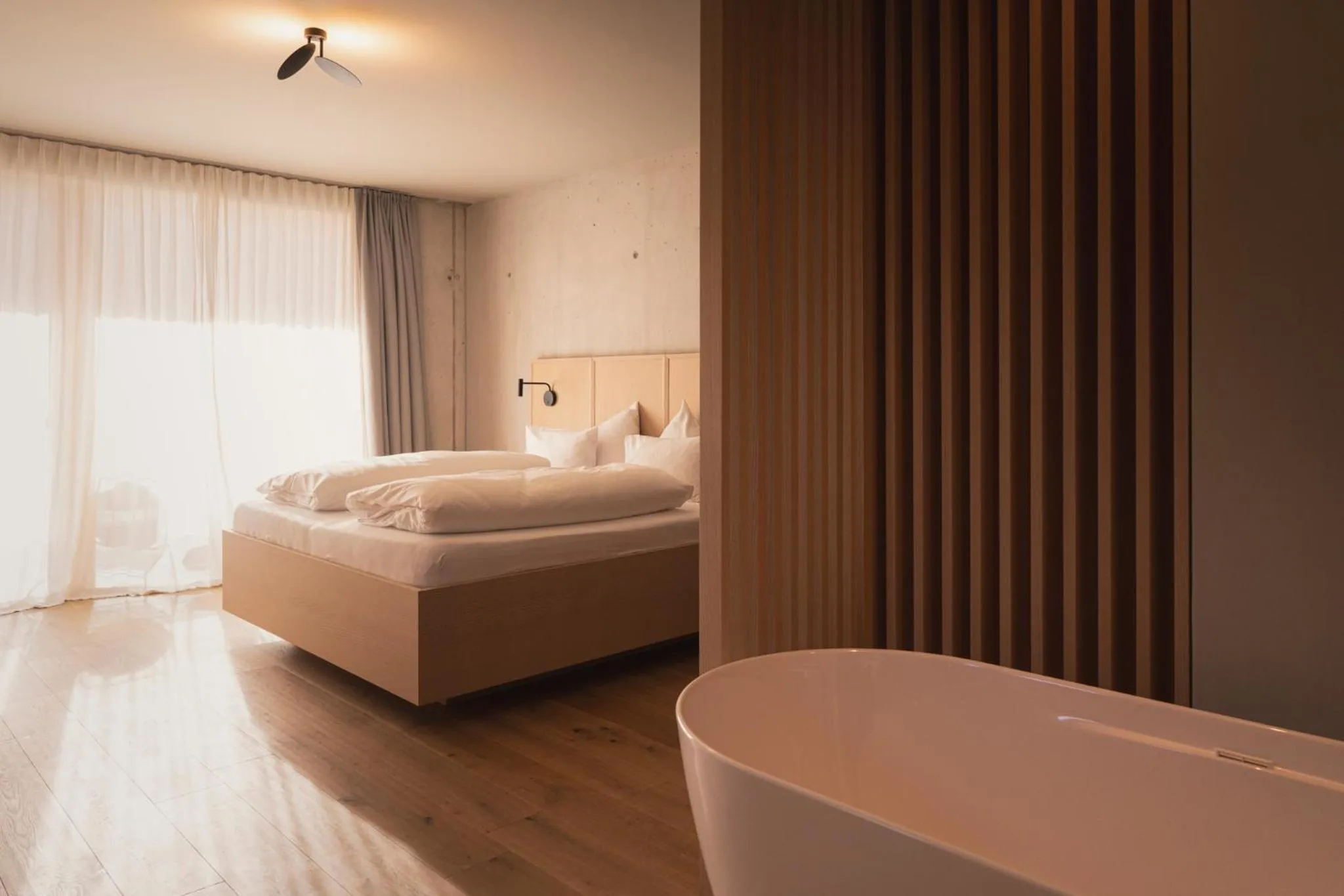 Bedroom, Bed in Haus Jausern