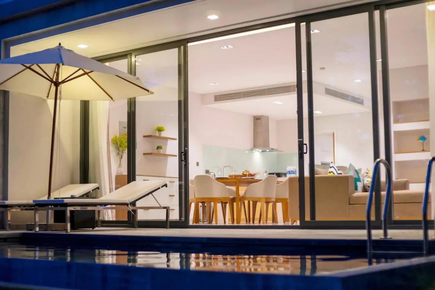 Area and facilities in Clean & Quiet Villa - The Point Resort