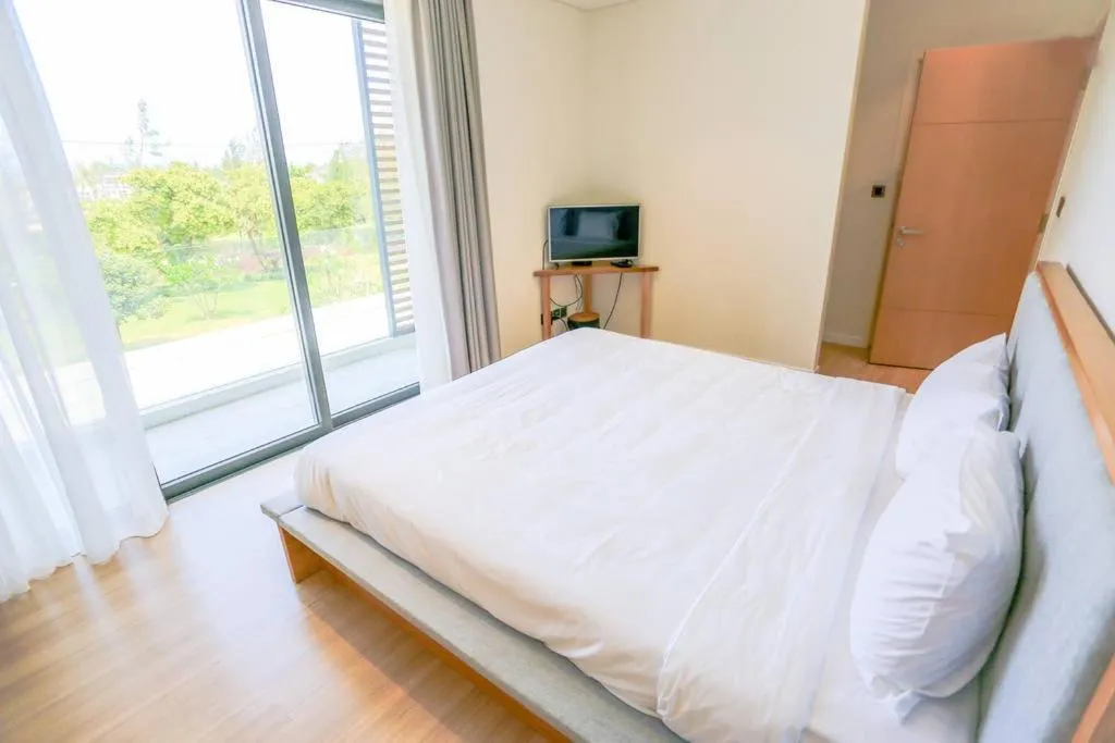 Bedroom, Bed in Clean & Quiet Villa - The Point Resort