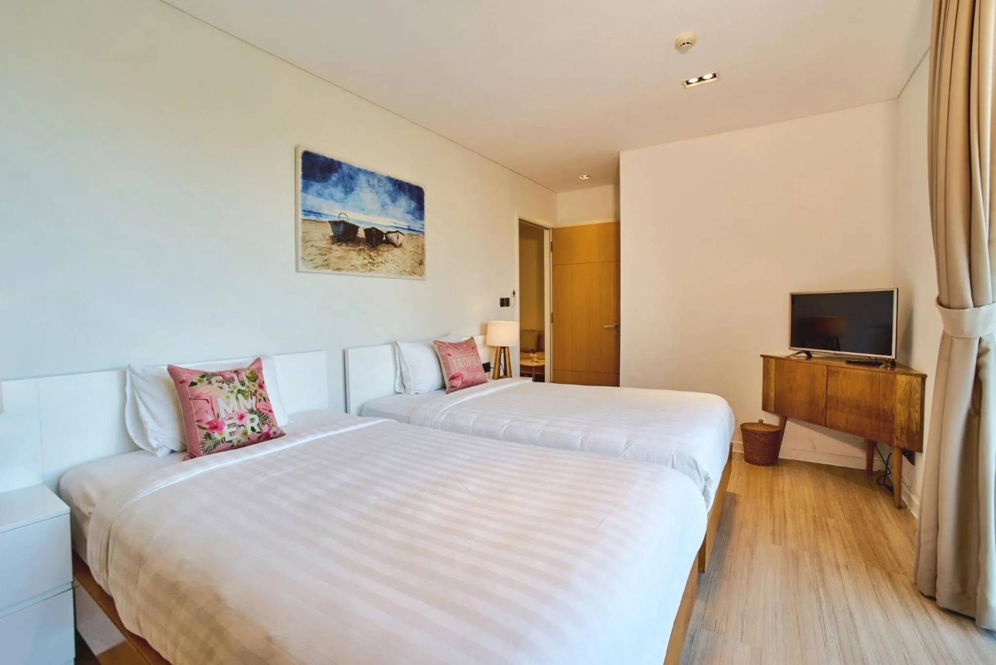 Bed in Clean & Quiet Villa - The Point Resort