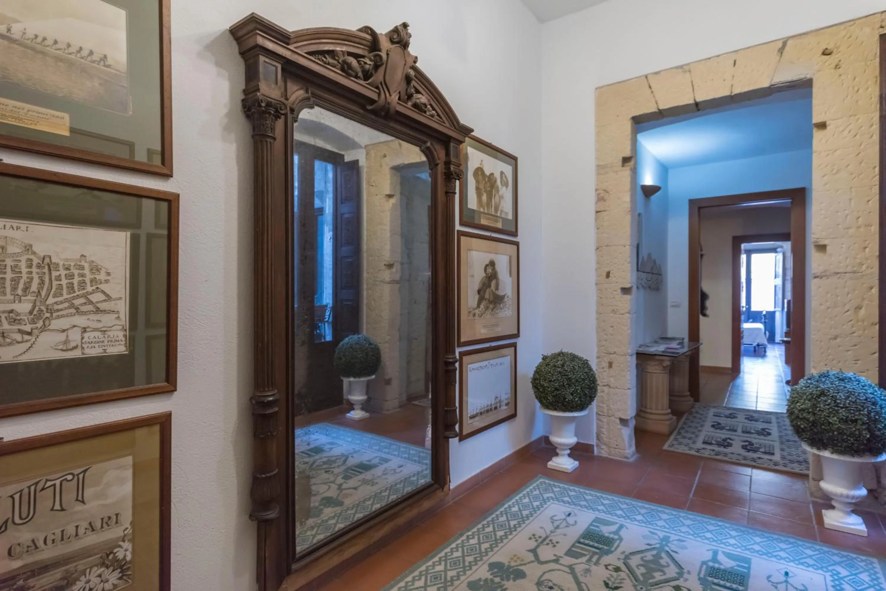 Communal lounge/ TV room in Relais del Porto