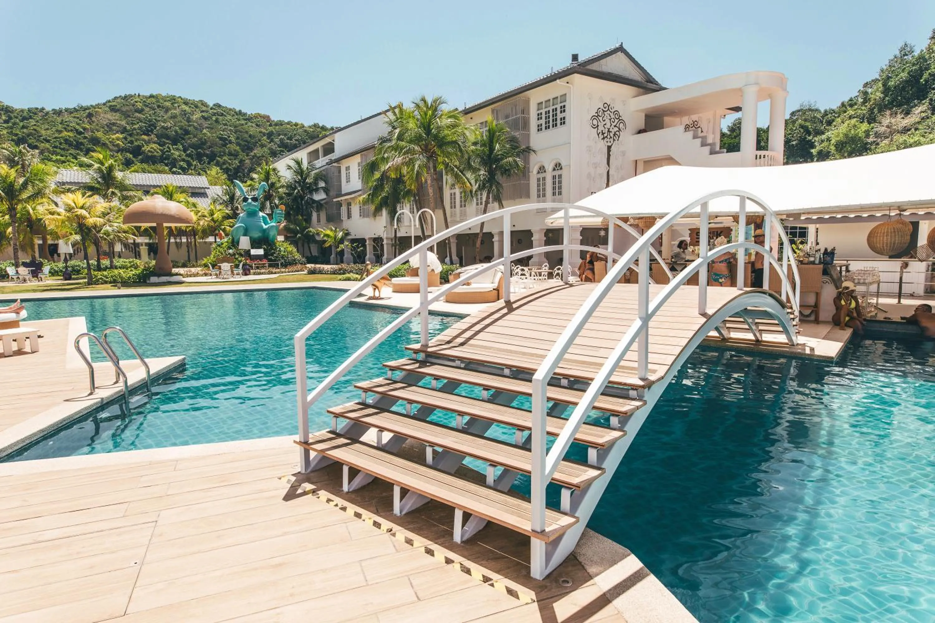 Swimming pool in Dash Resort Langkawi