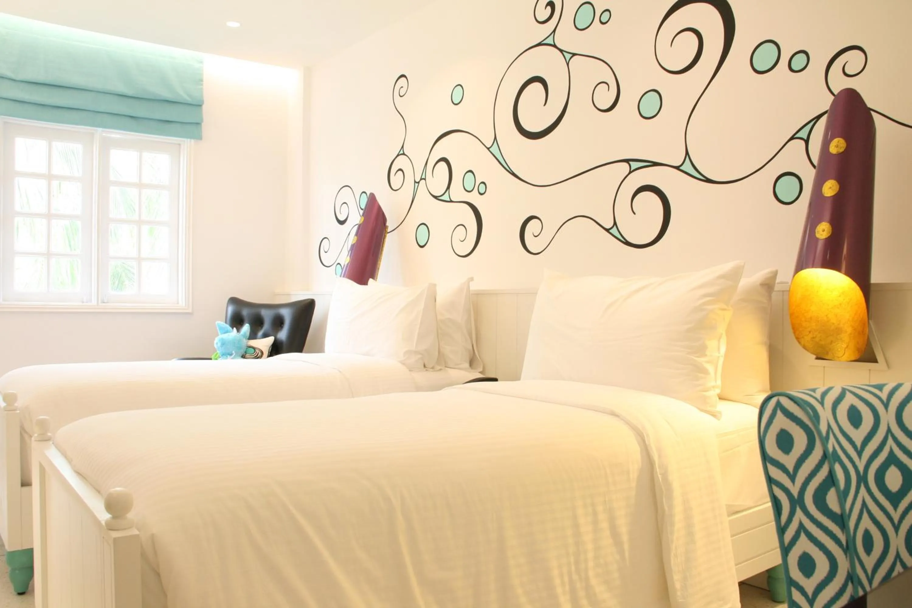 Bed in Dash Resort Langkawi