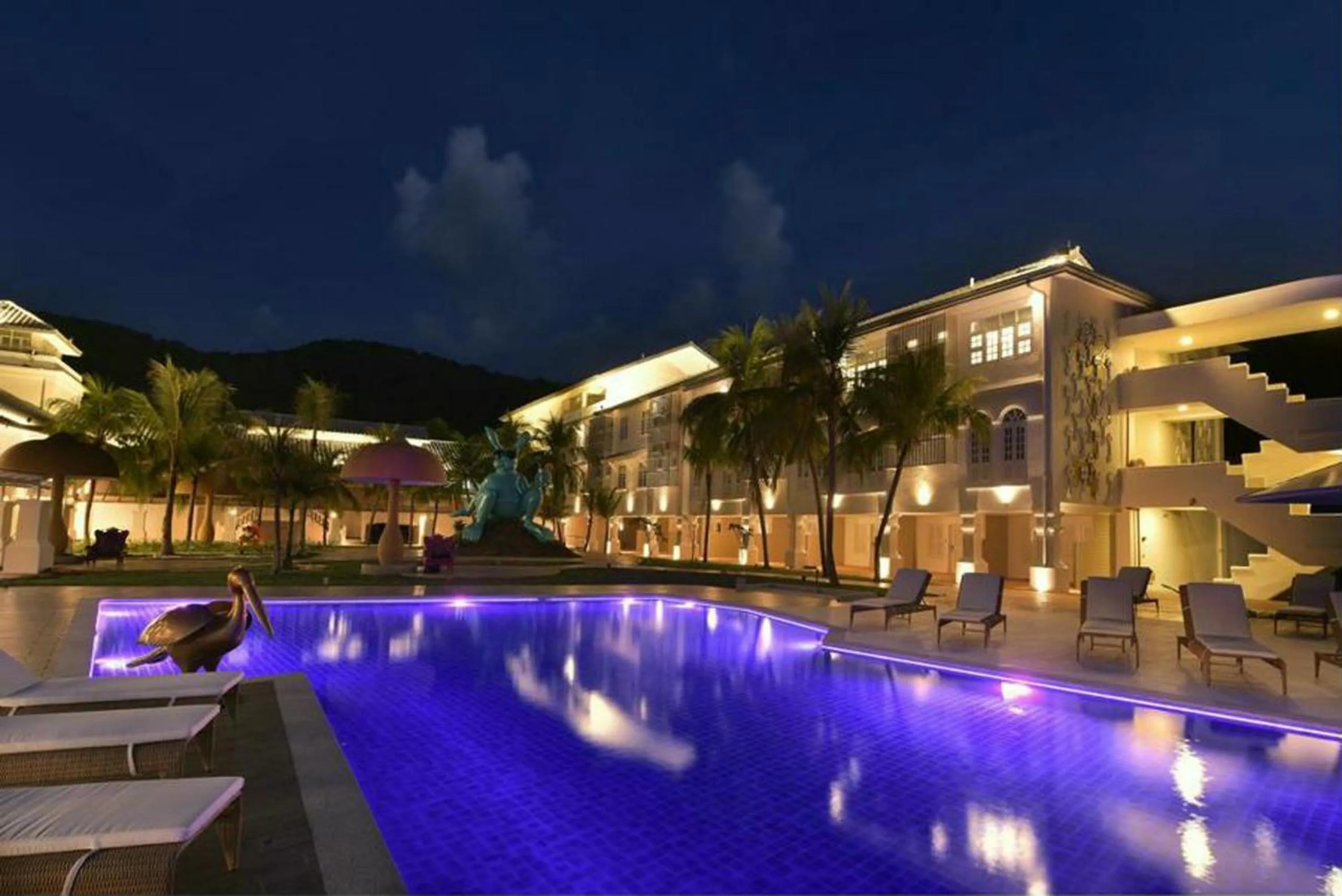 Swimming pool in Dash Resort Langkawi