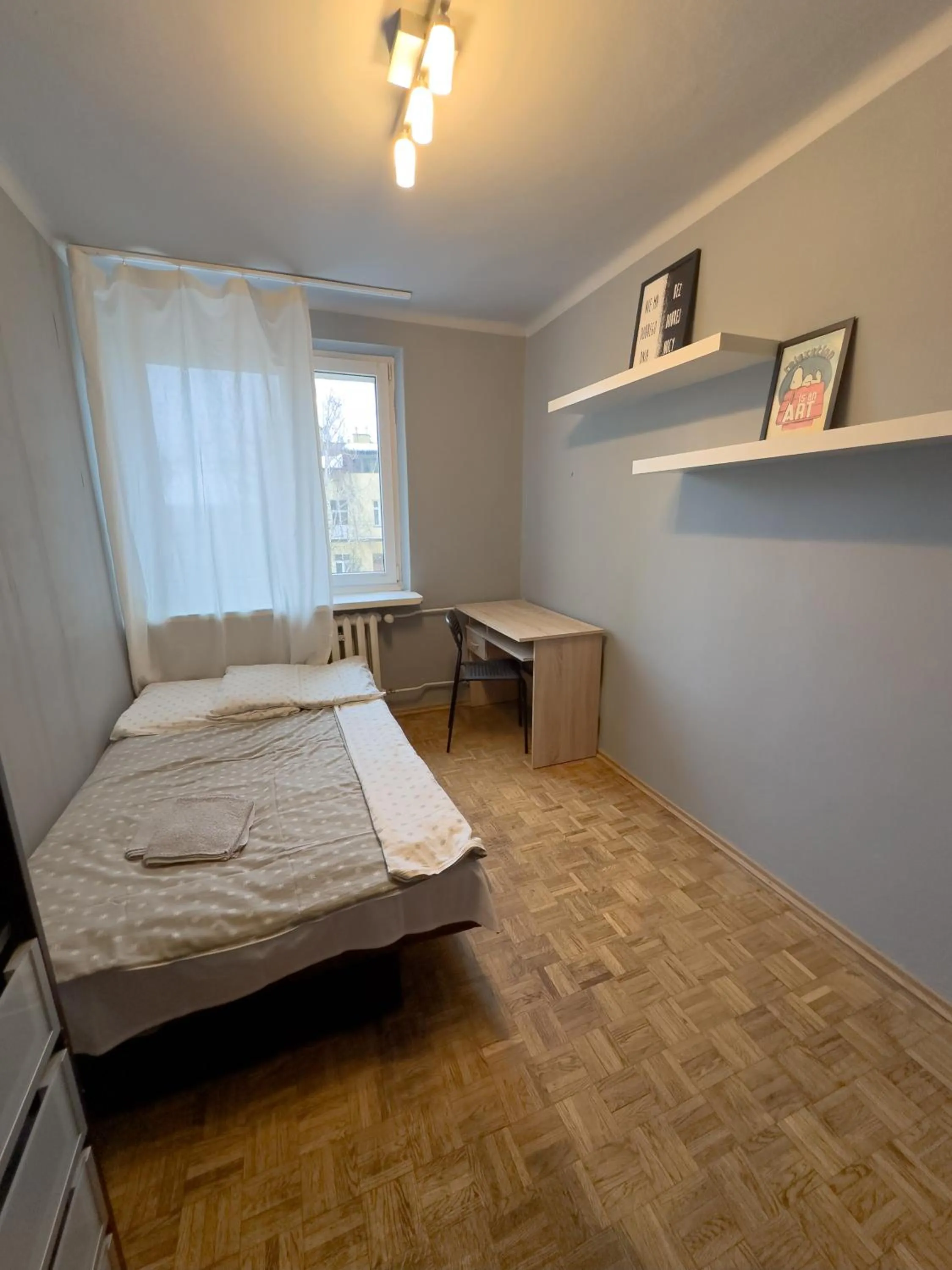 Bed in Kwadrat B&B Jałowego