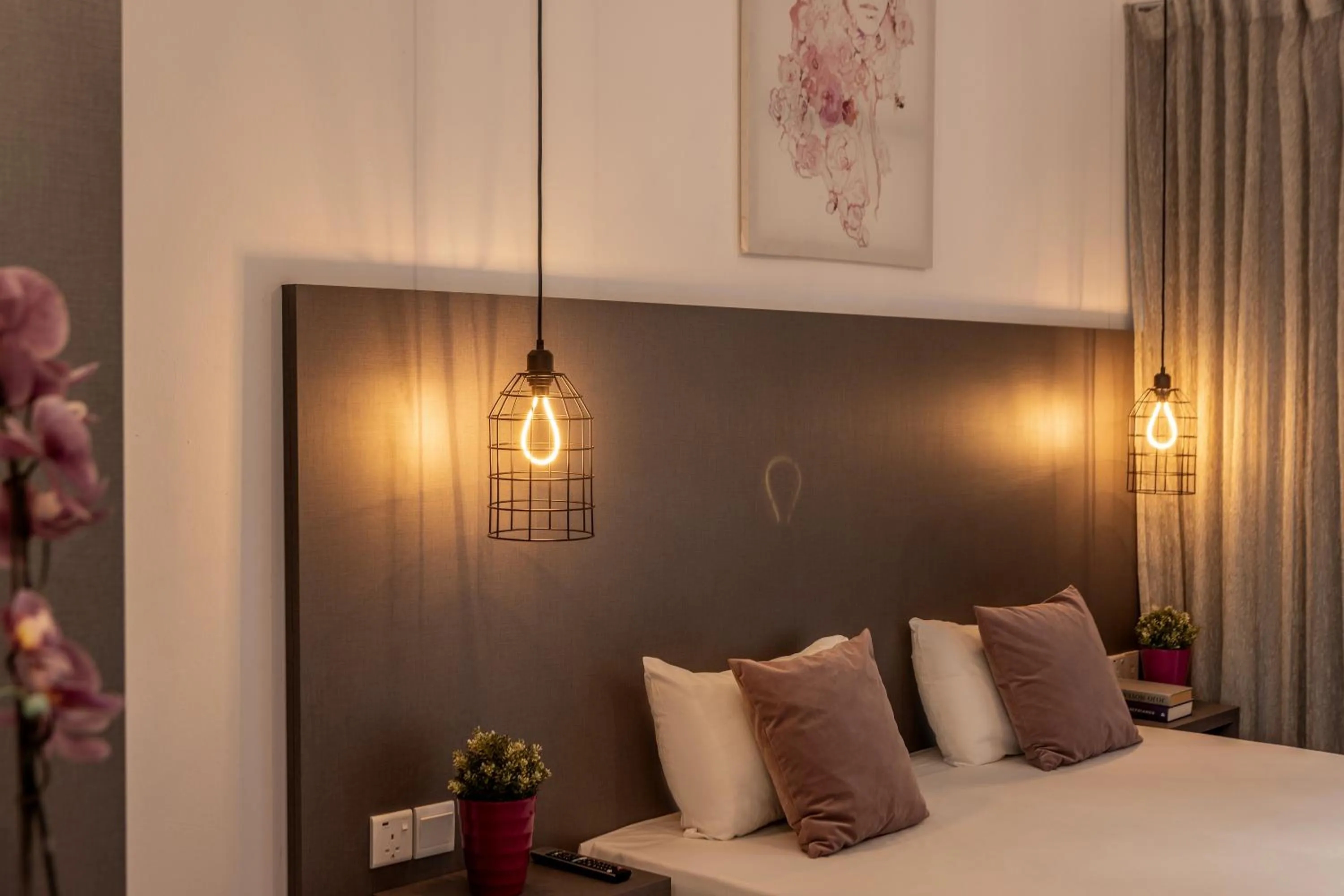 Bed in Lantiana Gardens ApartHotel