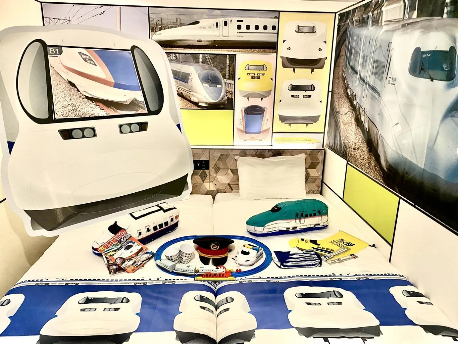 Photo of the whole room in Henn na Hotel Osaka Shinsaibashi