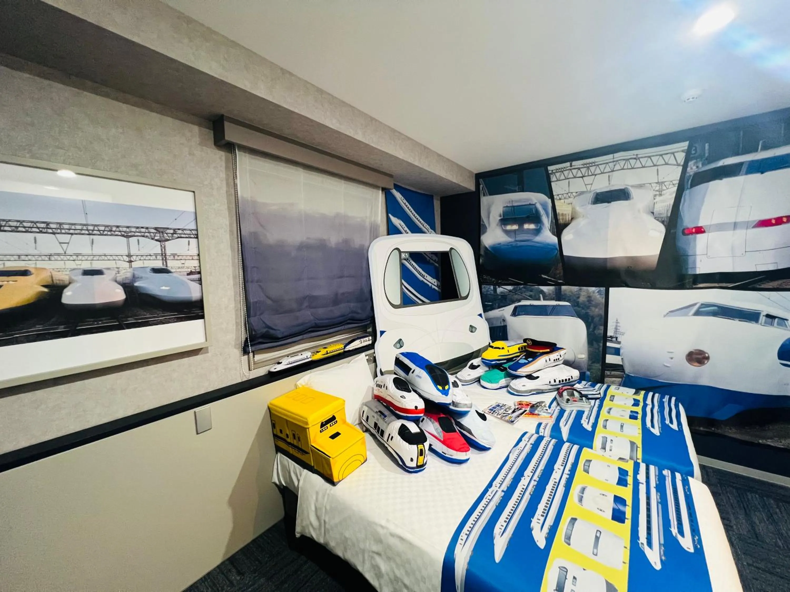 Photo of the whole room, Bed in Henn na Hotel Fukuoka Hakata