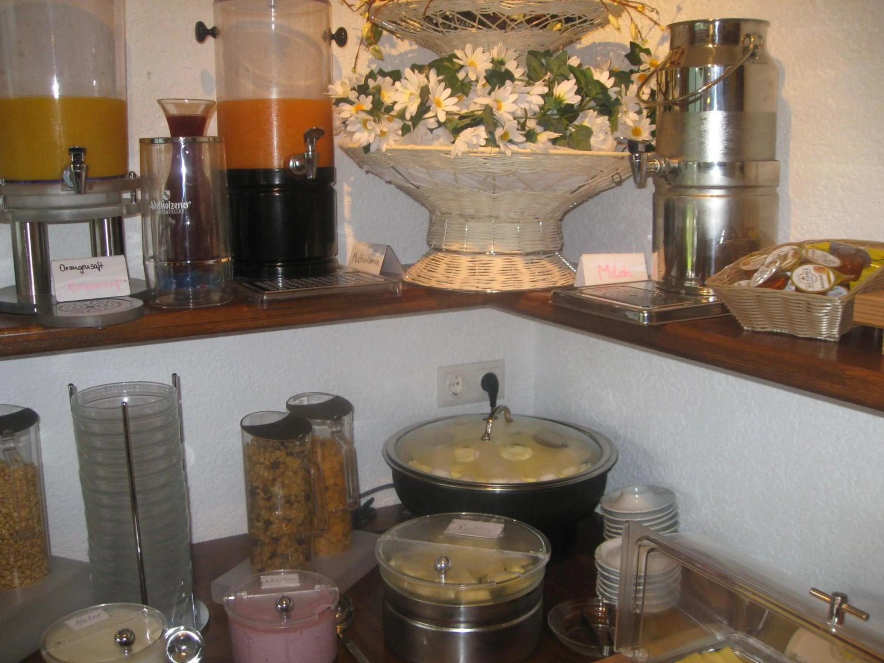 Food in Tourist Hotel Boehm