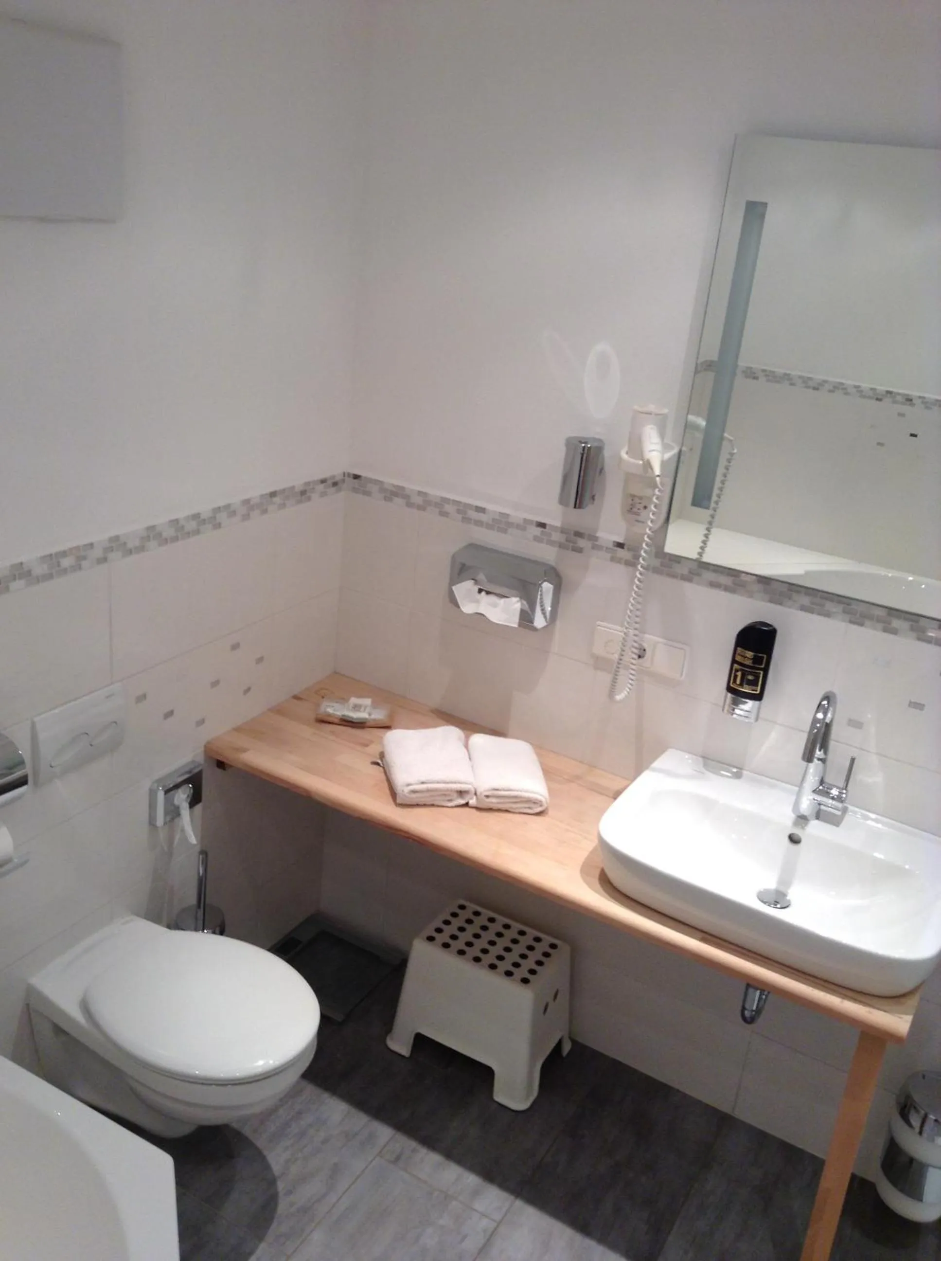 Bathroom in Tourist Hotel Boehm