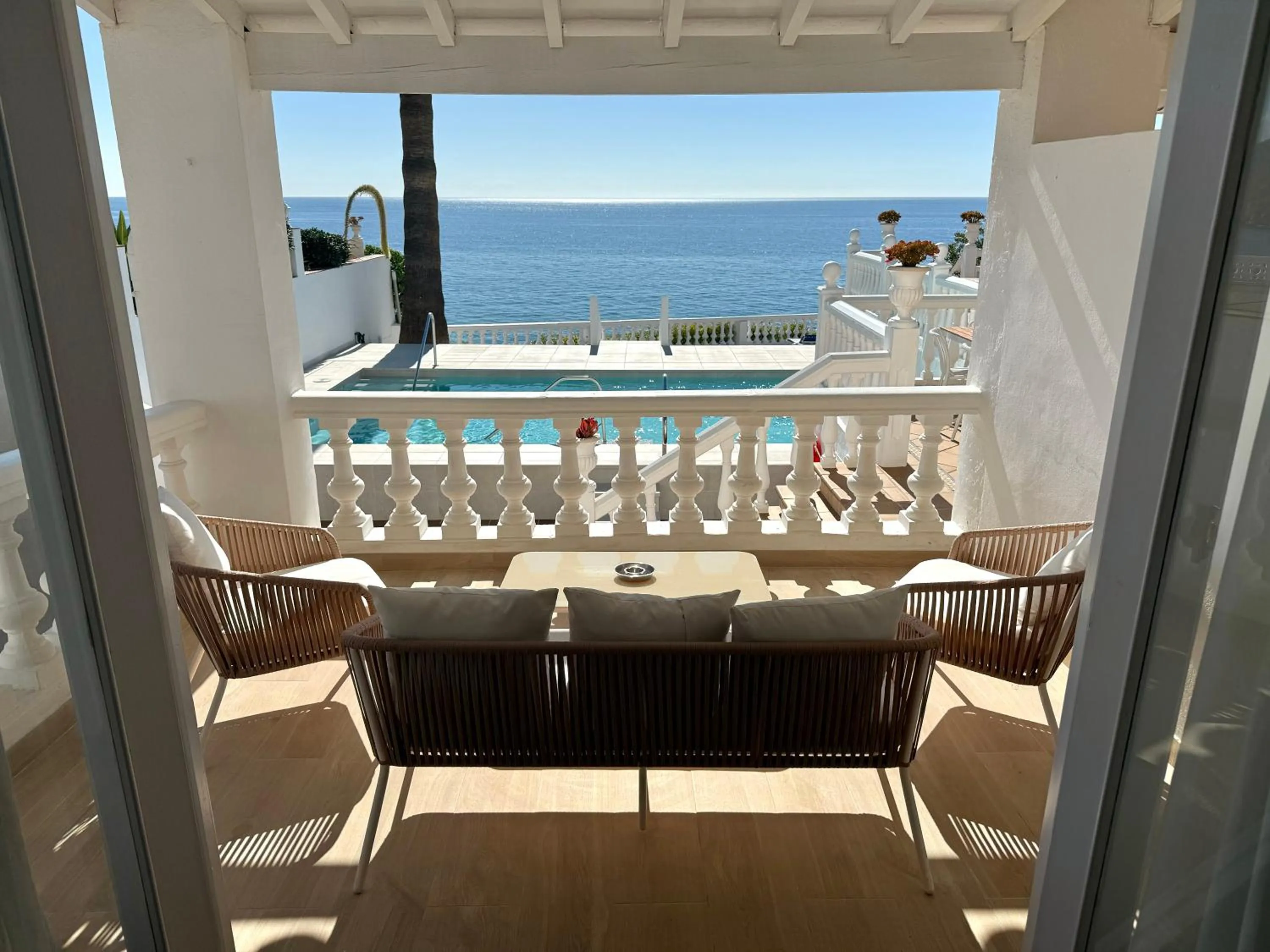 Balcony/Terrace in Hotel Paraíso Del Mar