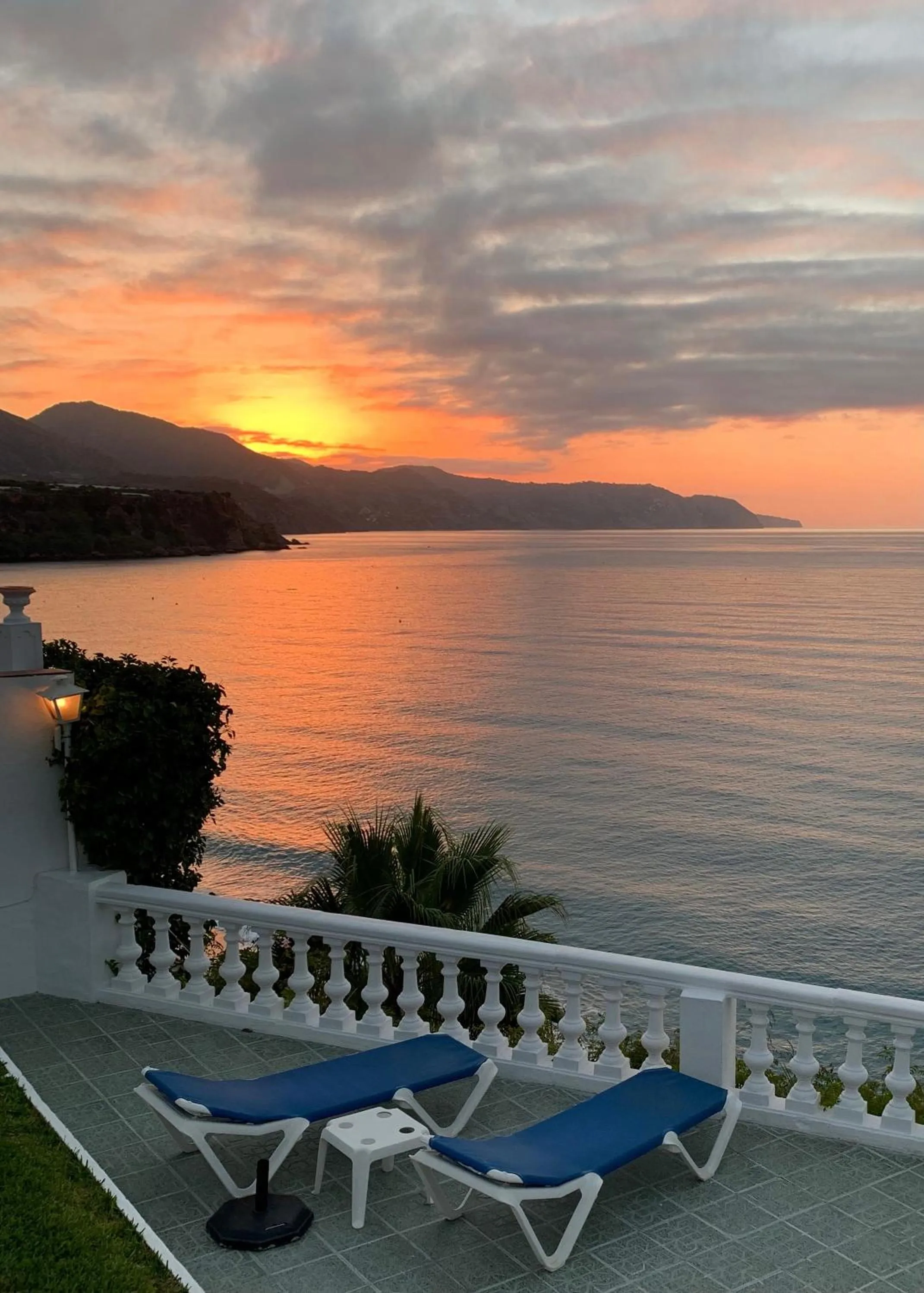 Sunset in Hotel Paraíso Del Mar