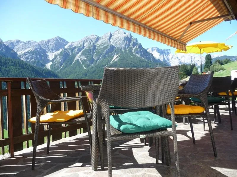 Balcony/Terrace in Berggasthaus Agritur Moserhof