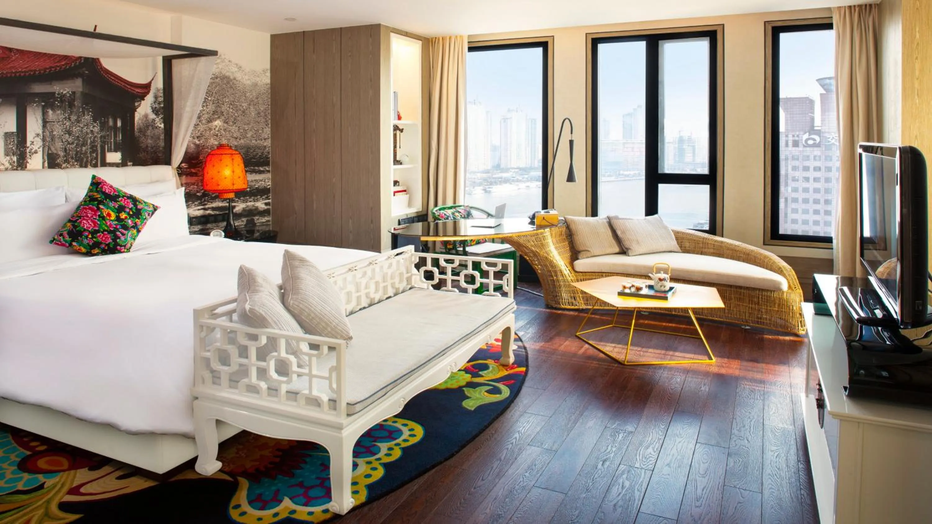 Photo of the whole room in Hotel Indigo Shanghai On The Bund by IHG