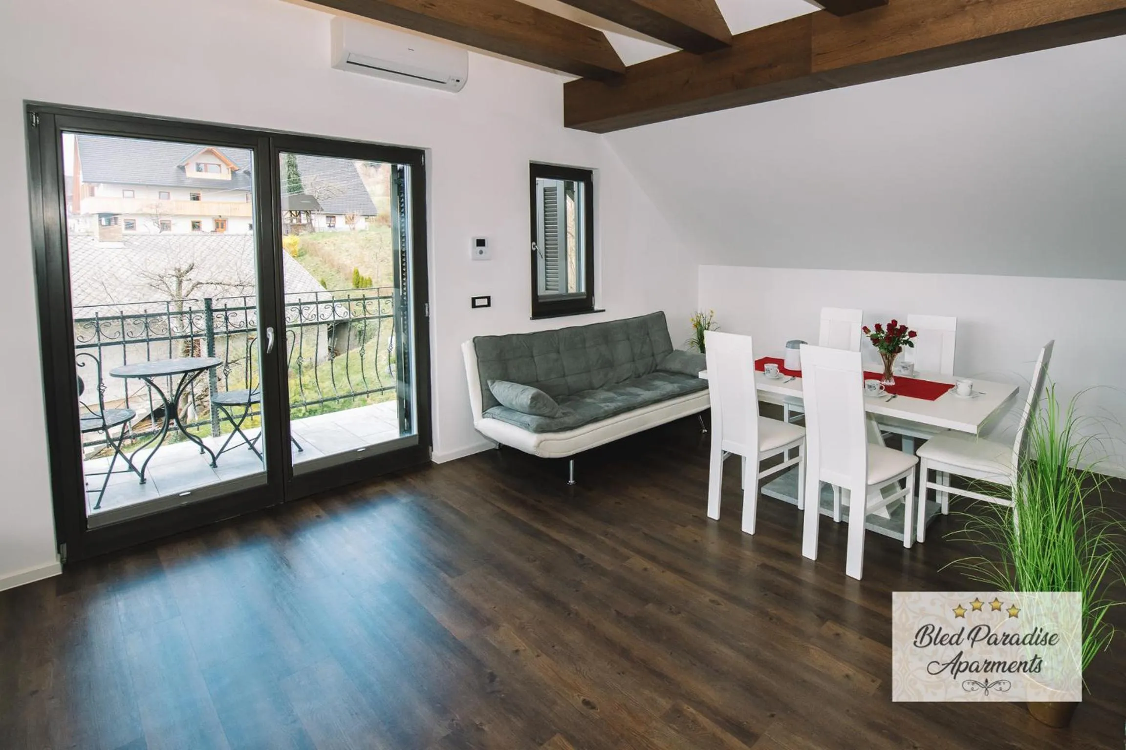 Balcony/Terrace in Bled Paradise Apartments