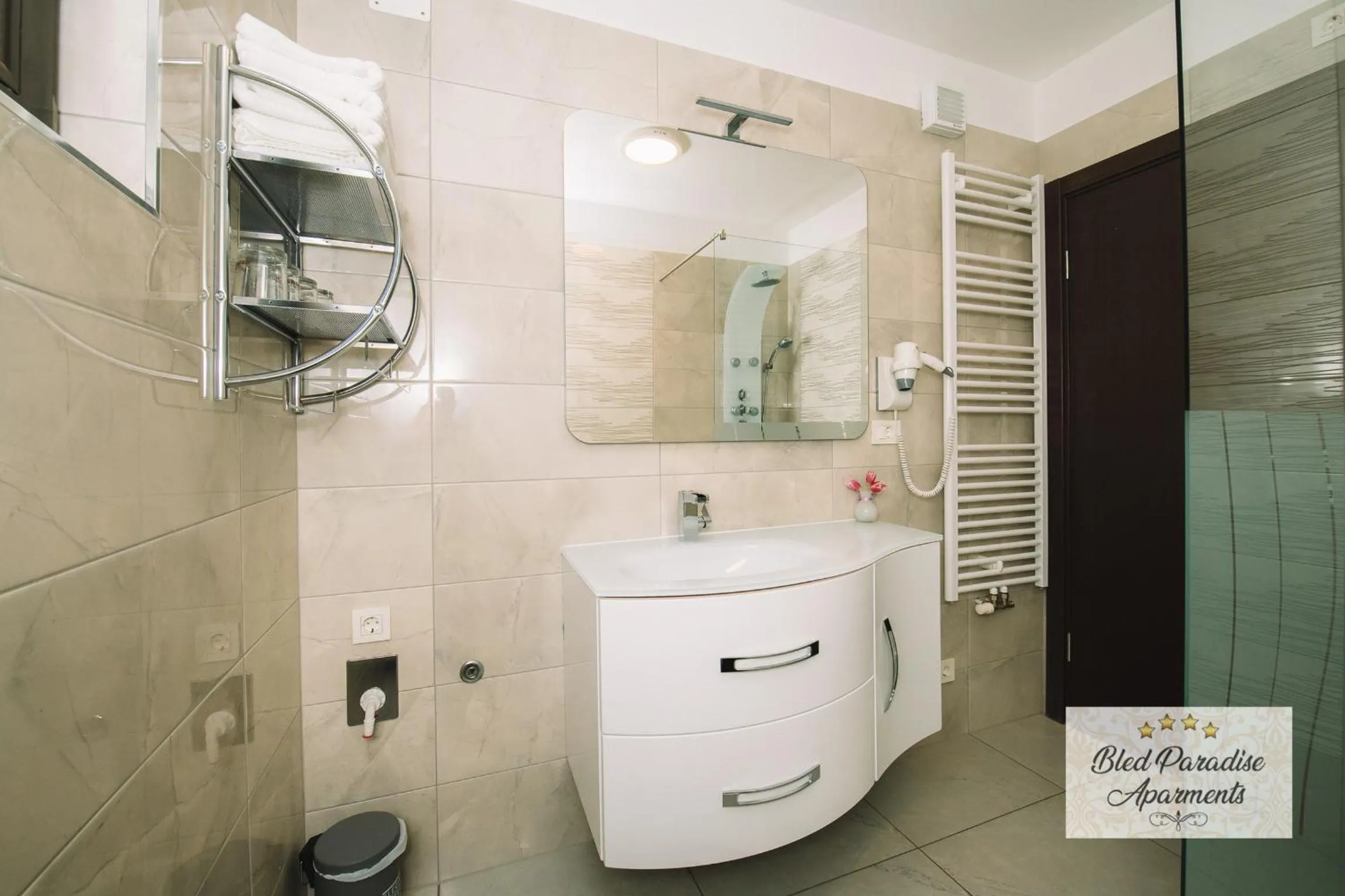 Bathroom in Bled Paradise Apartments