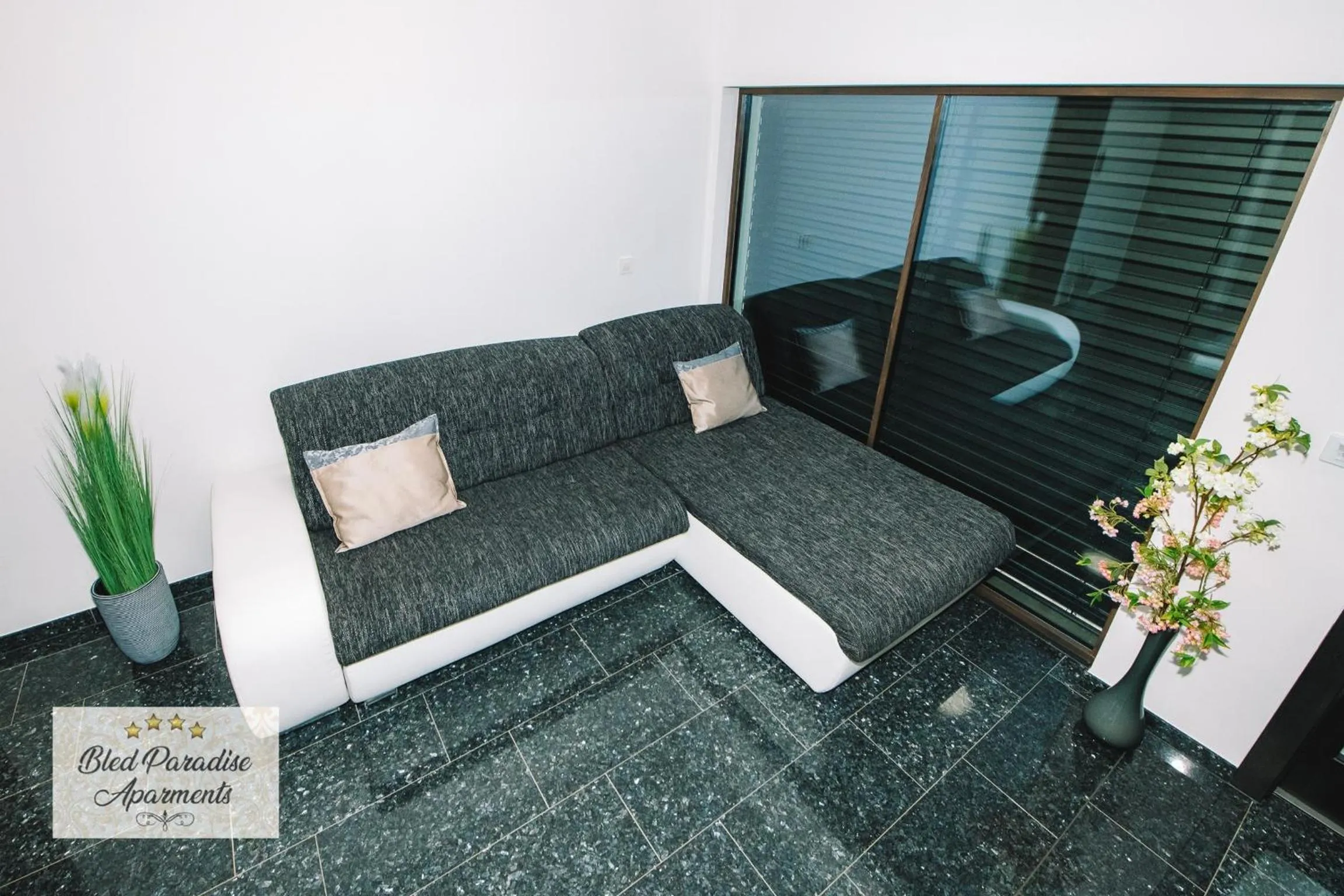 Lobby or reception in Bled Paradise Apartments