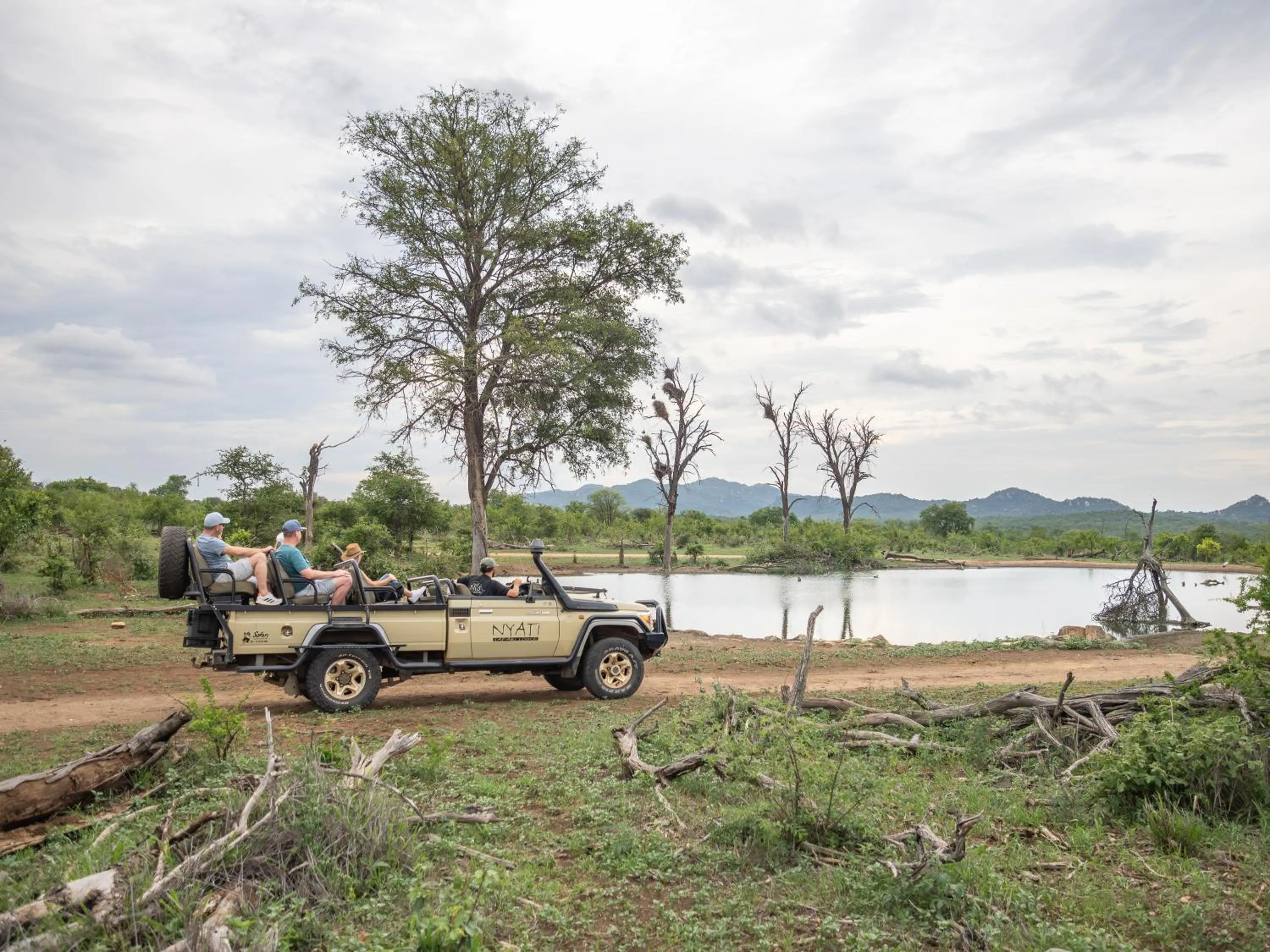 Day in Nyati Safari Lodge