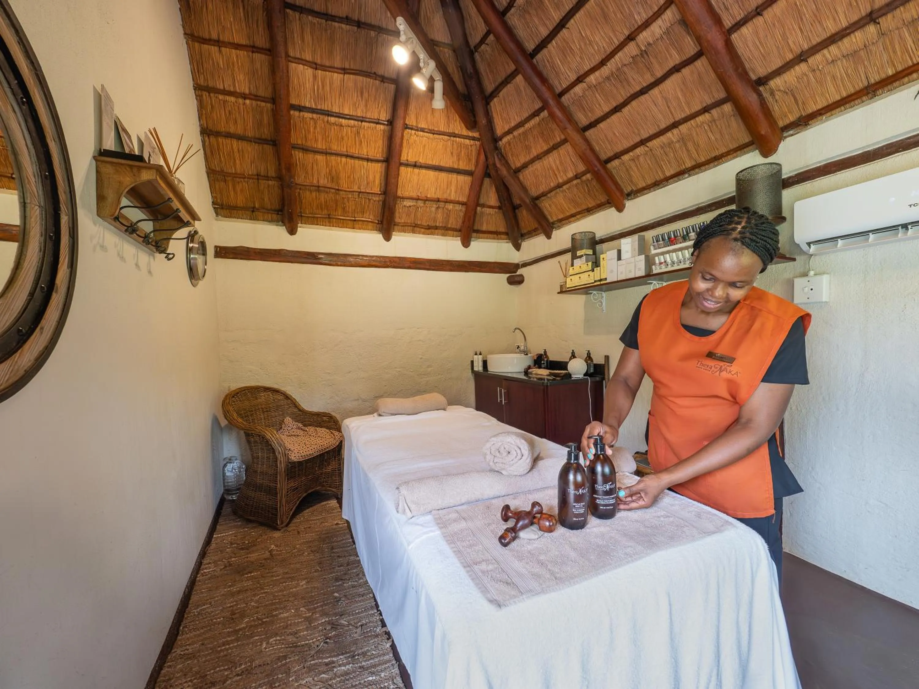 Massage in Nyati Safari Lodge