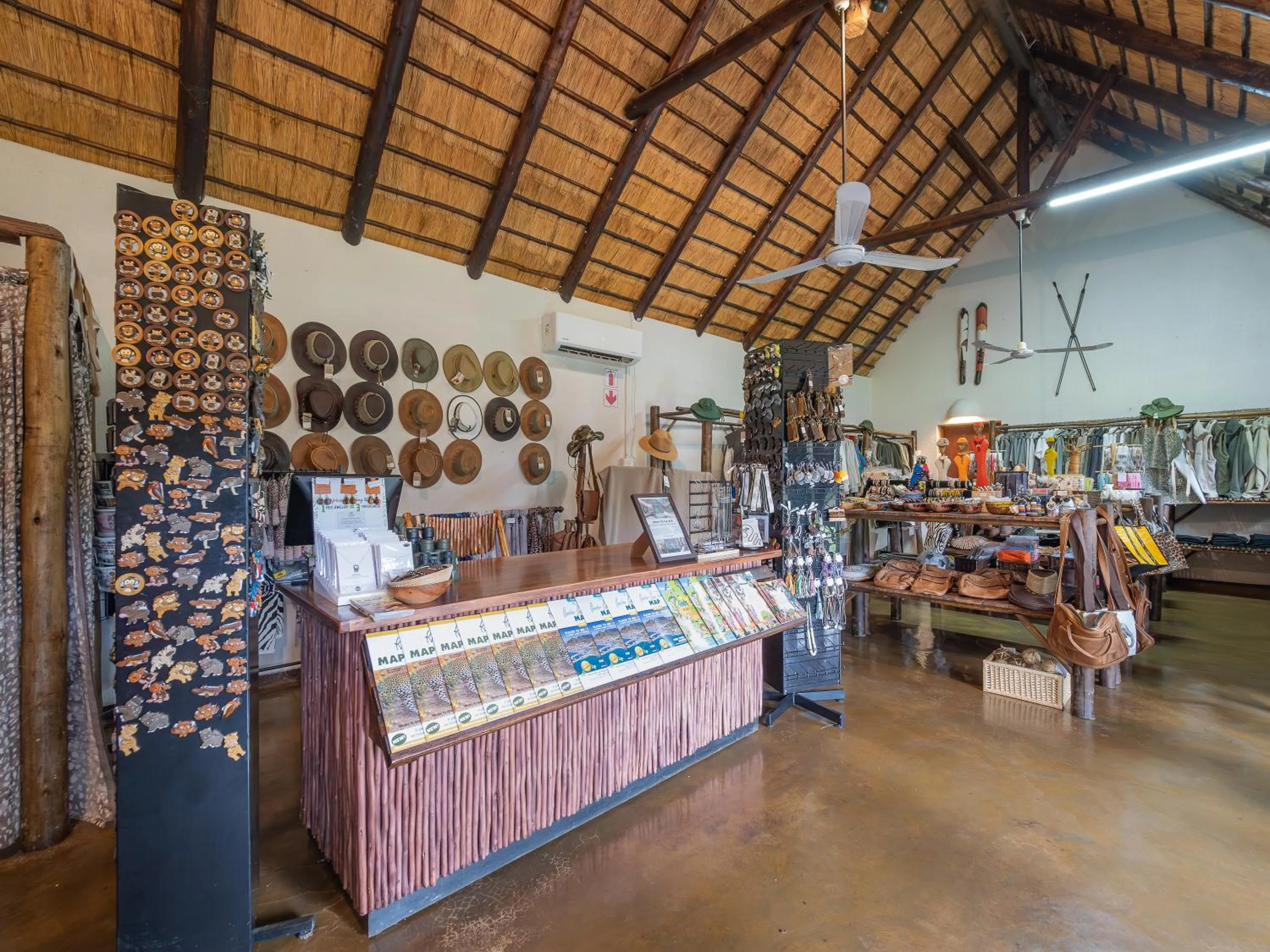 Shopping Area in Nyati Safari Lodge