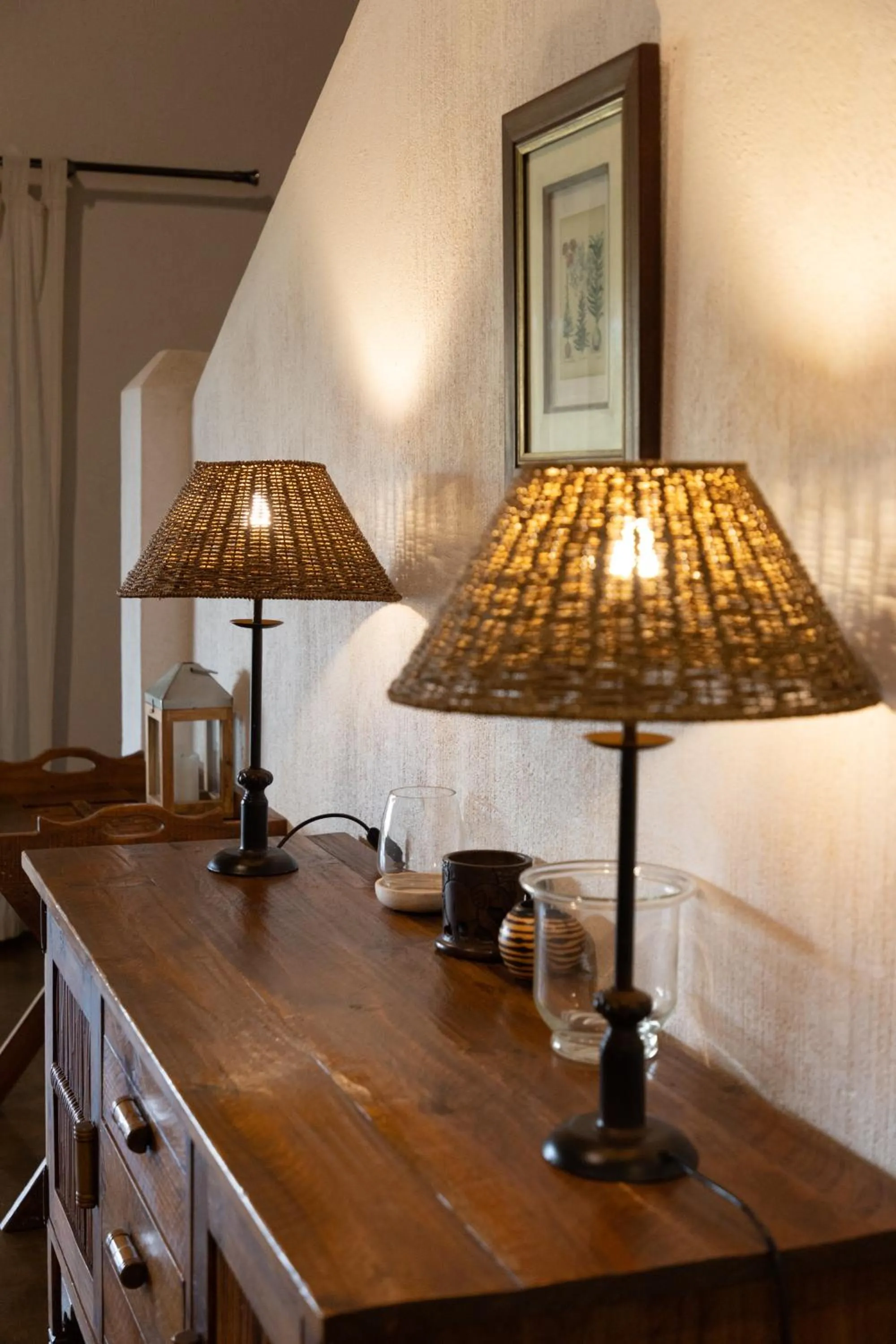 Decorative detail in Nyati Safari Lodge