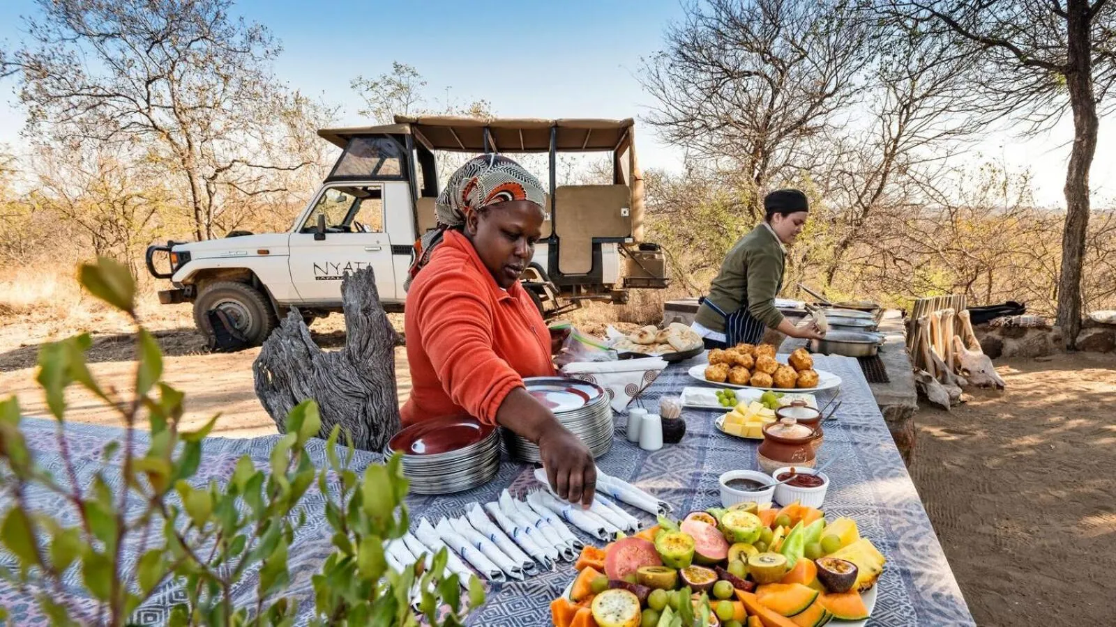 Day in Nyati Safari Lodge