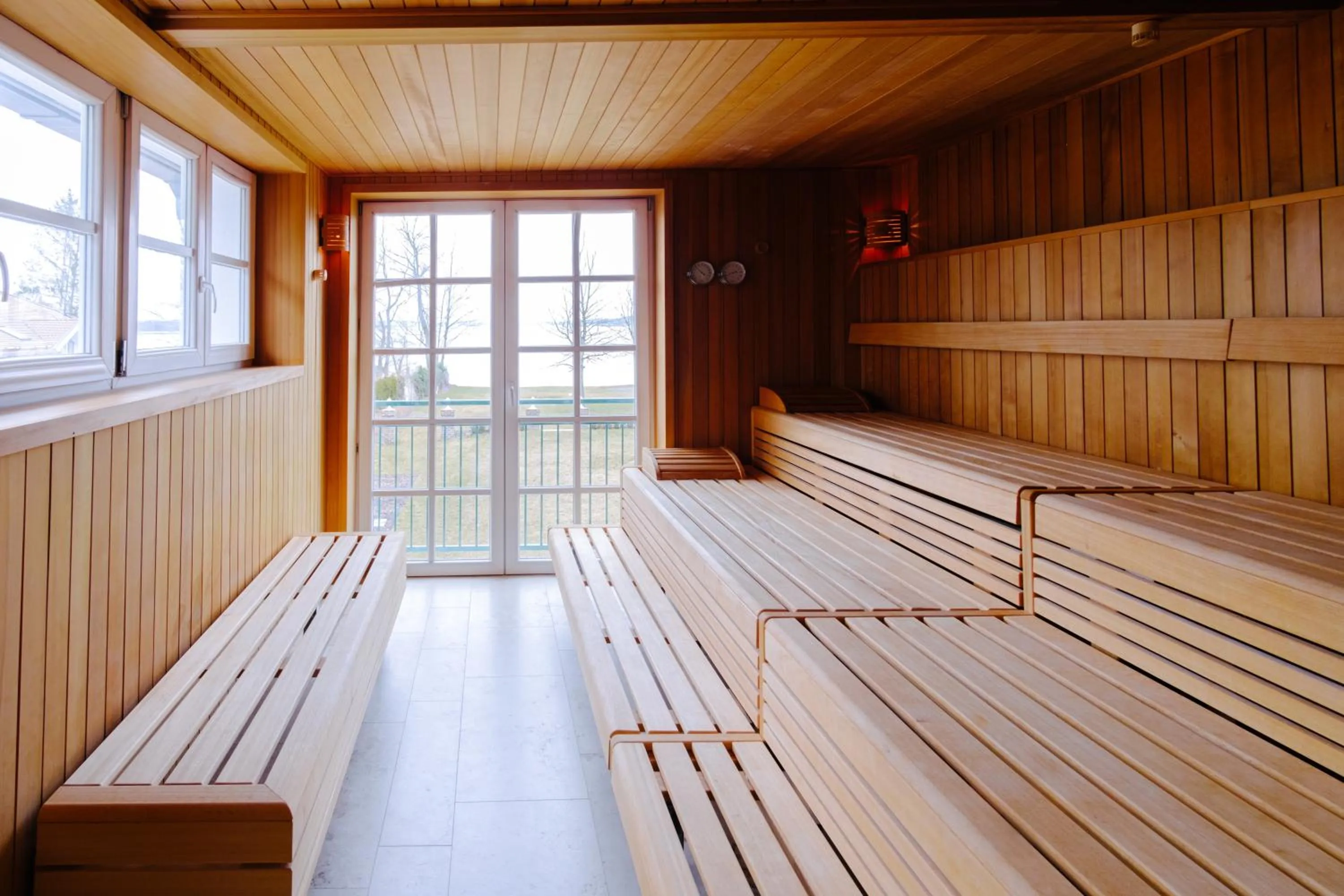 Sauna in The Starnbergsee Hideaway