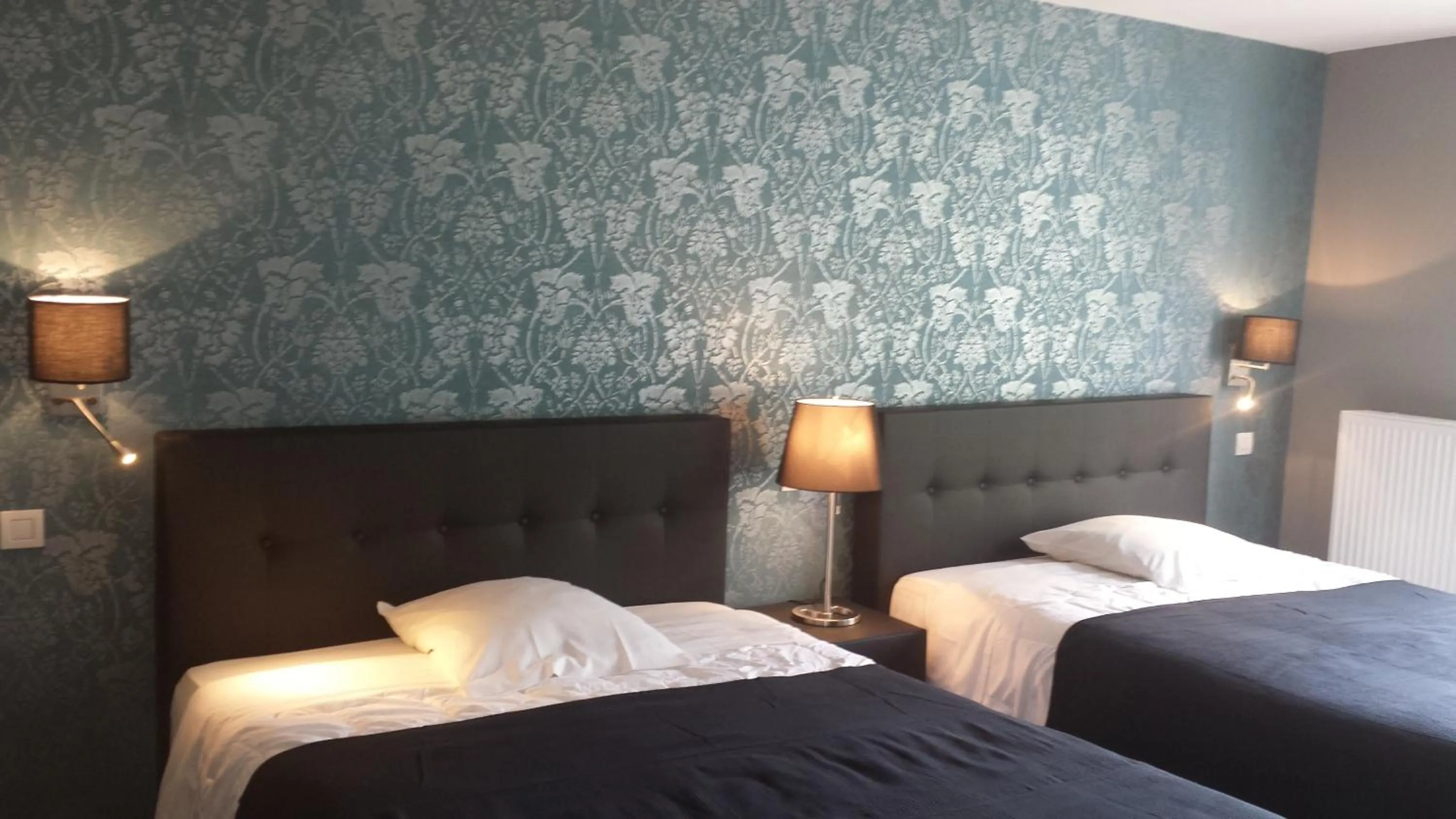 Bed in Hotel La Fayette