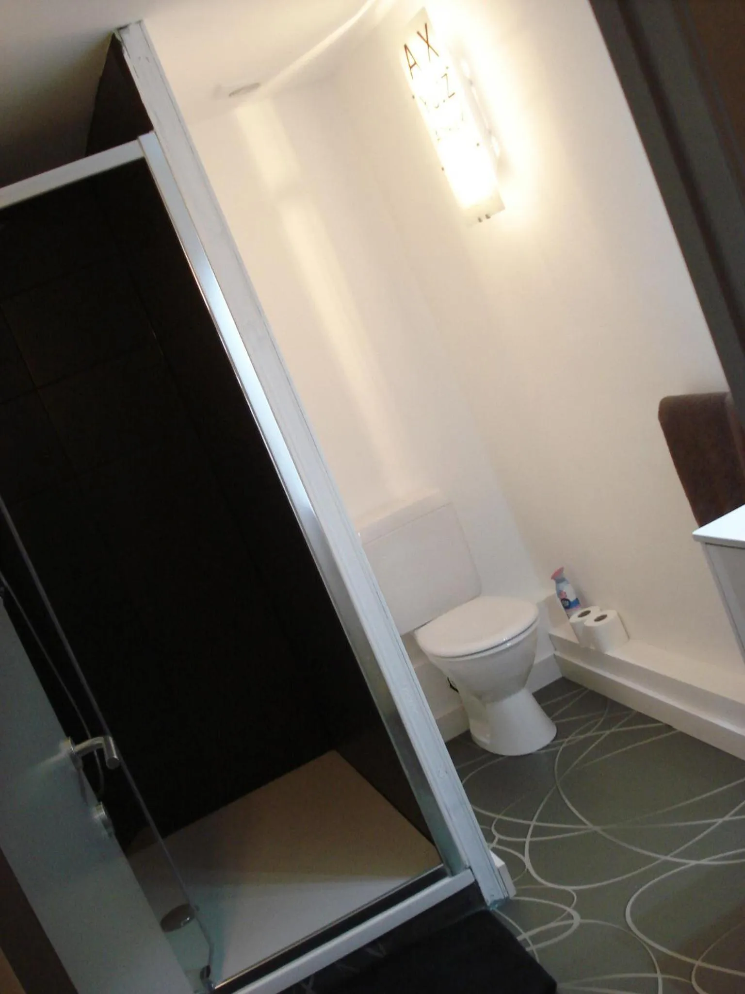 Toilet in Hotel La Fayette