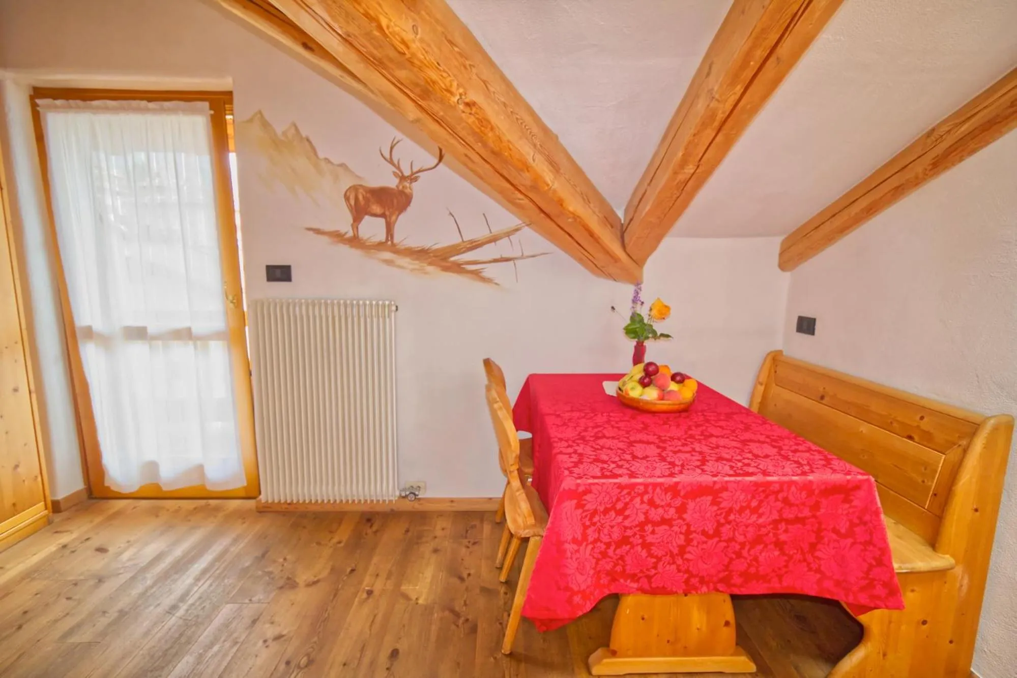 Dining area in Residence Miramonti