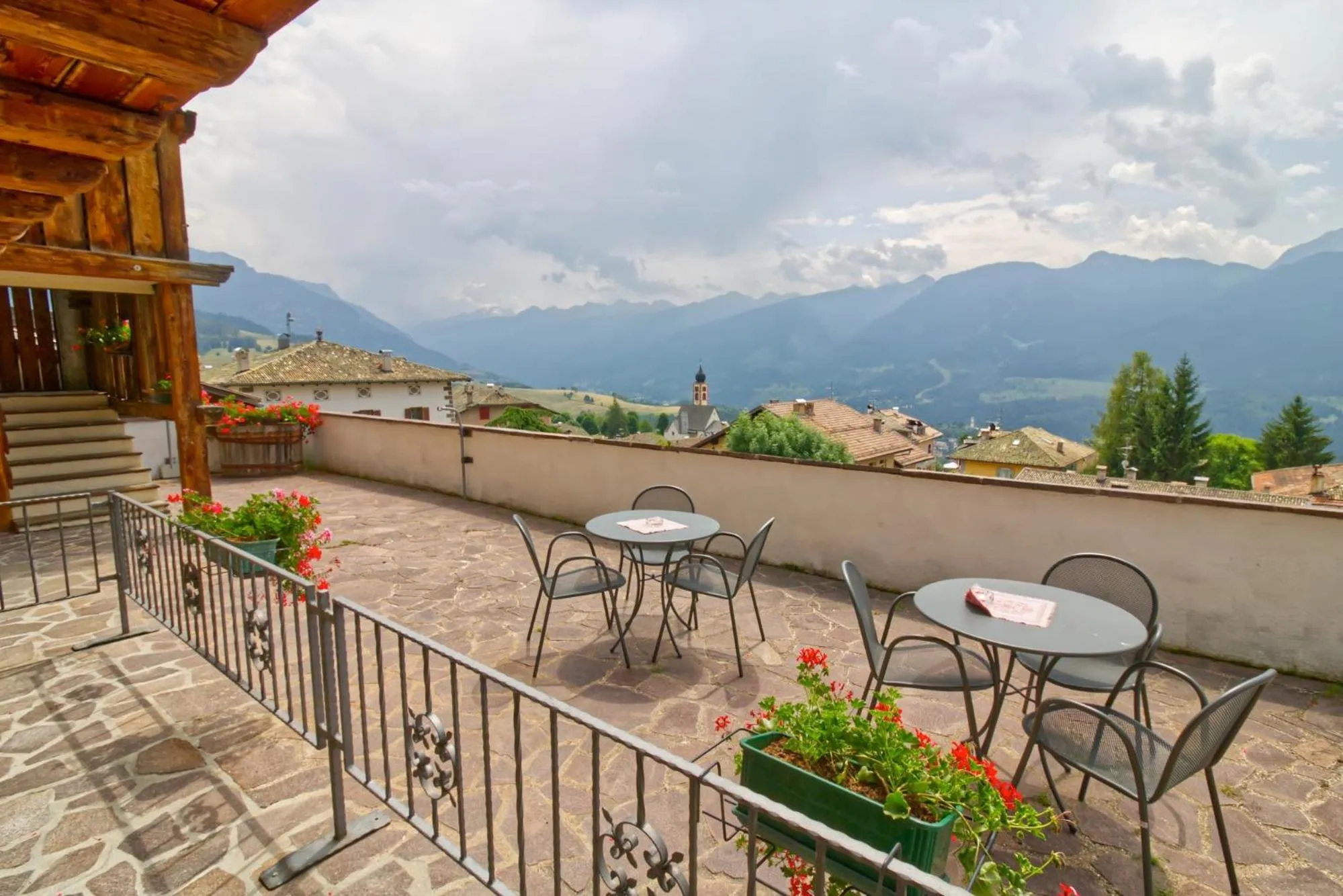 Balcony/Terrace in Residence Miramonti