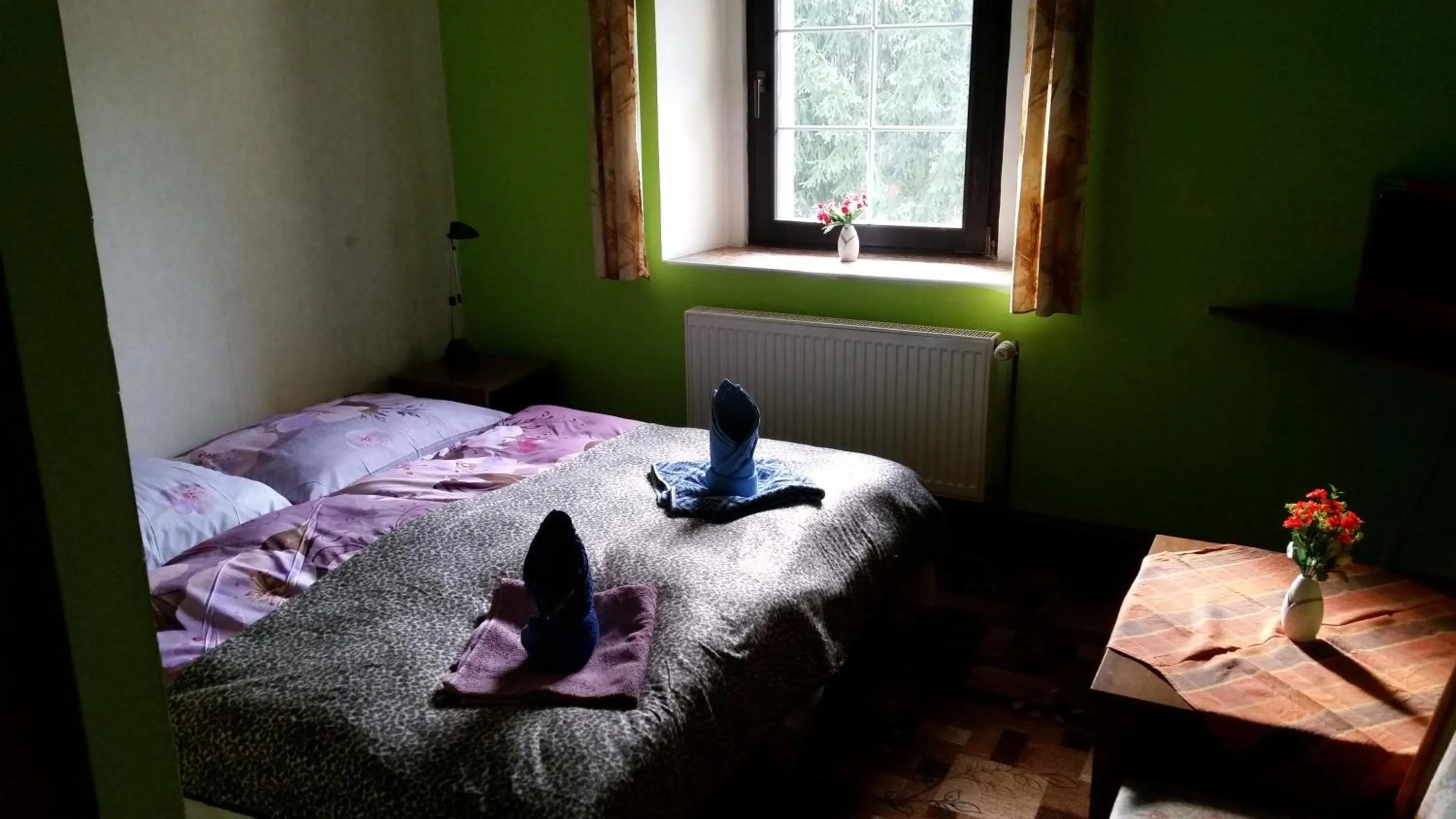 Bed in Penzion Pegas Depoltovice