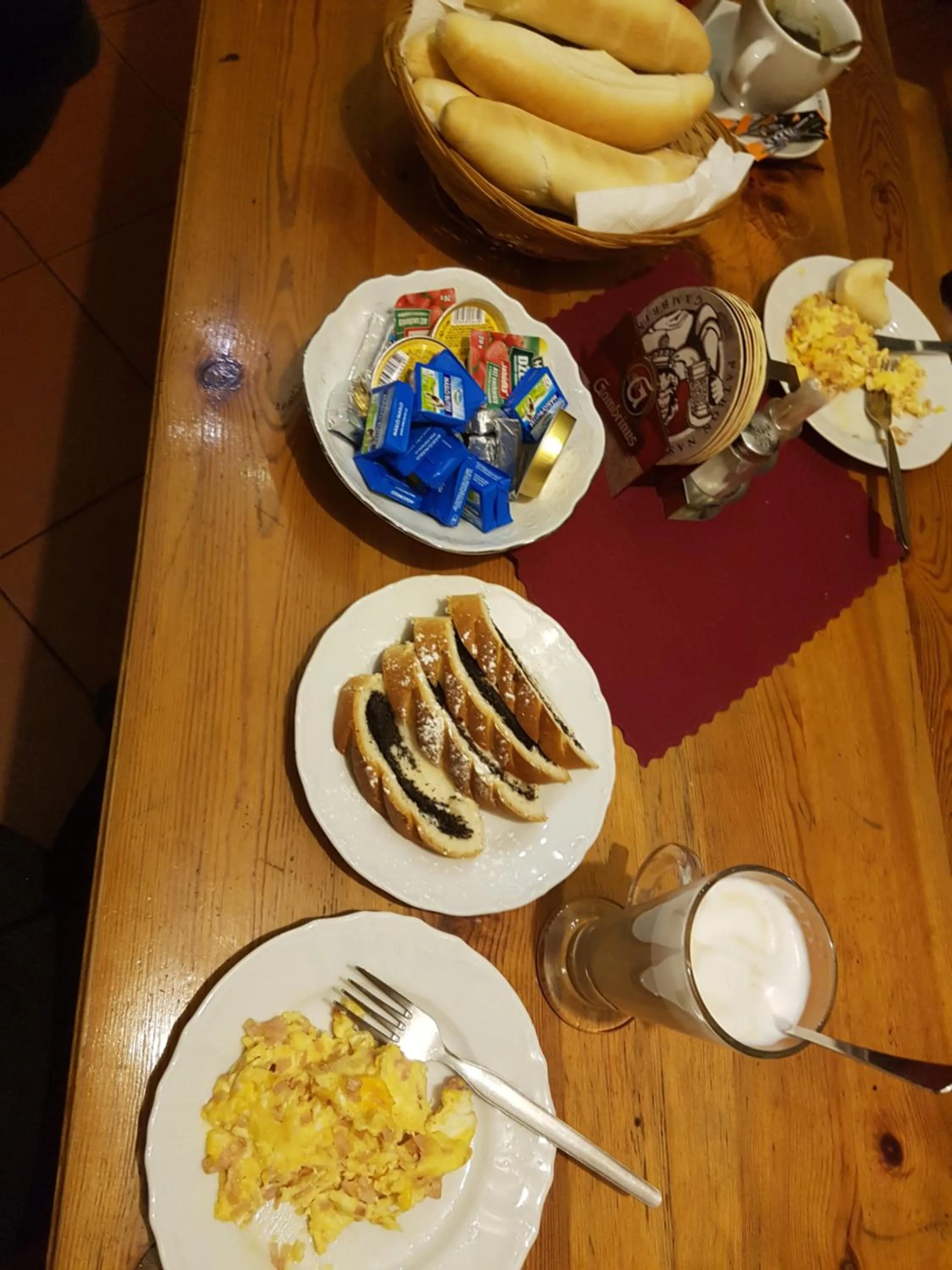 Buffet breakfast in Penzion Pegas Depoltovice